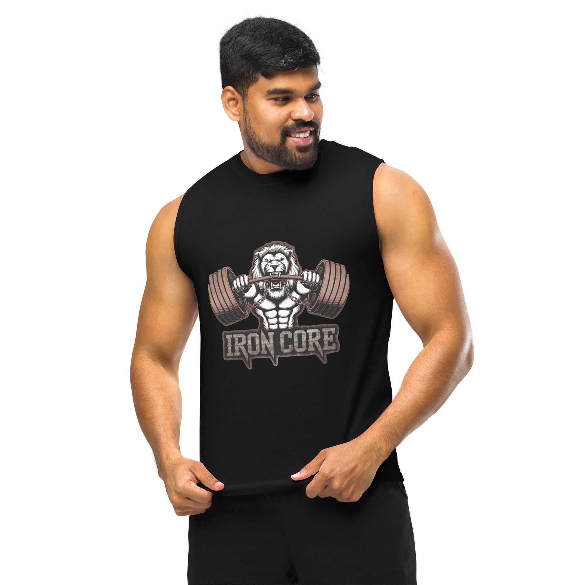 Lion Iron Core Muscle Shirt