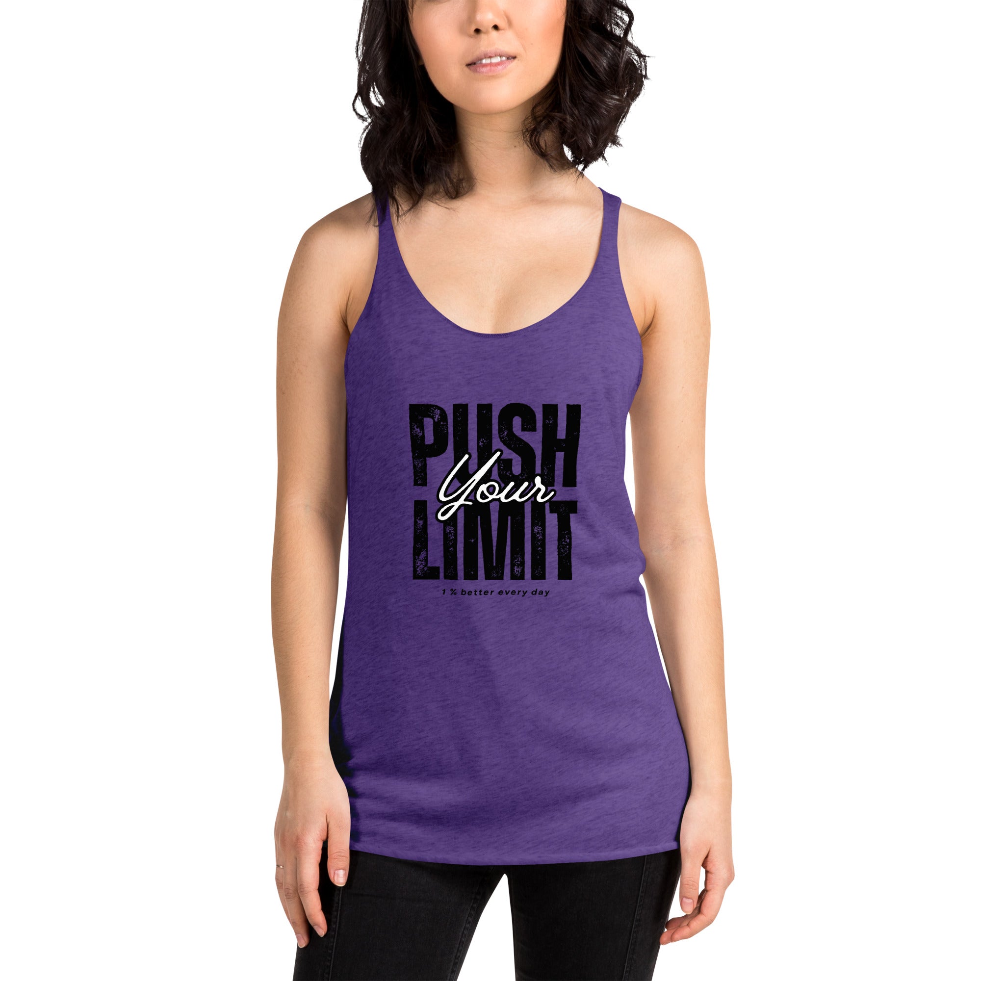 Push your limit Women's Racerback Tank