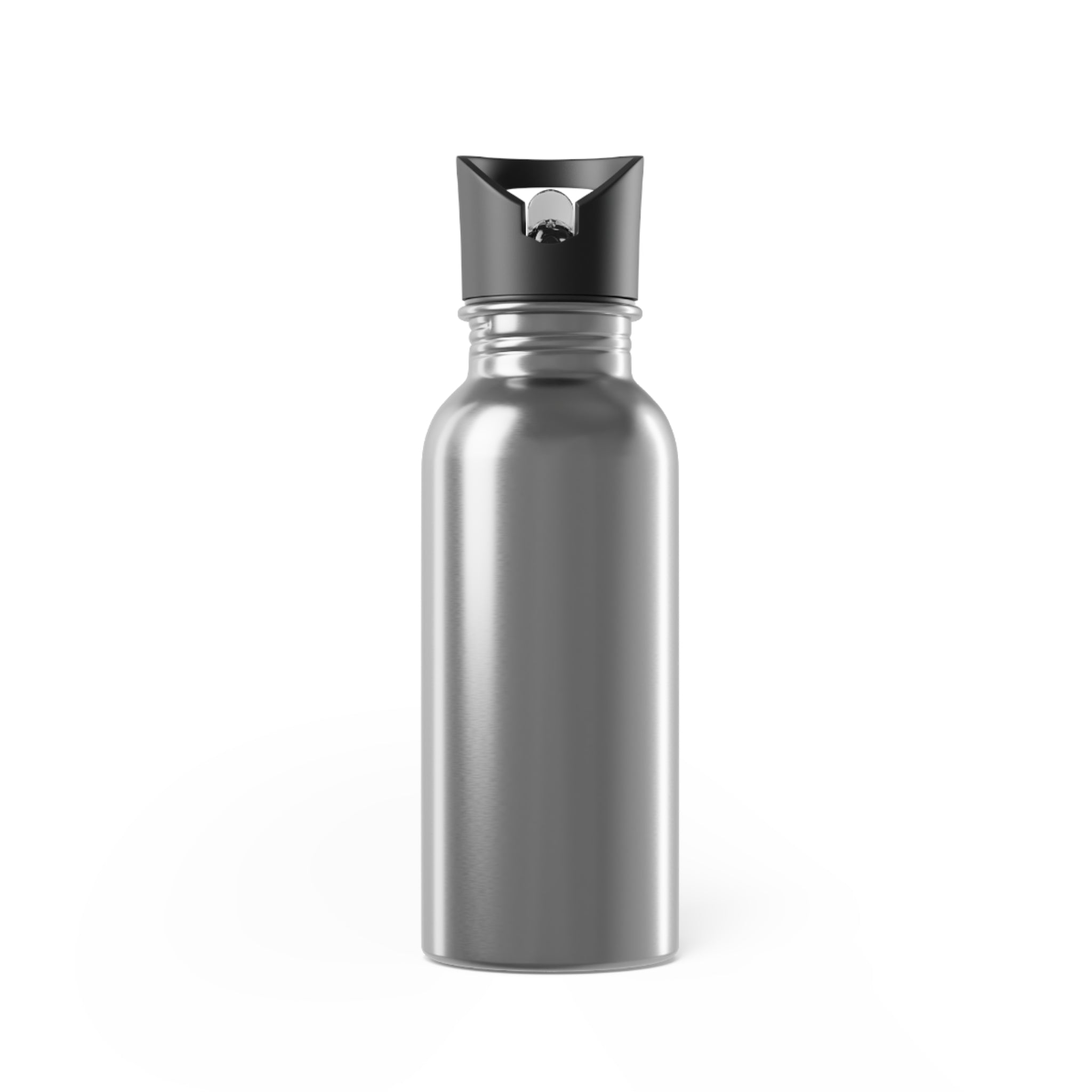 Iron Core Athlete Stainless Steel Water Bottle with Straw - 20oz