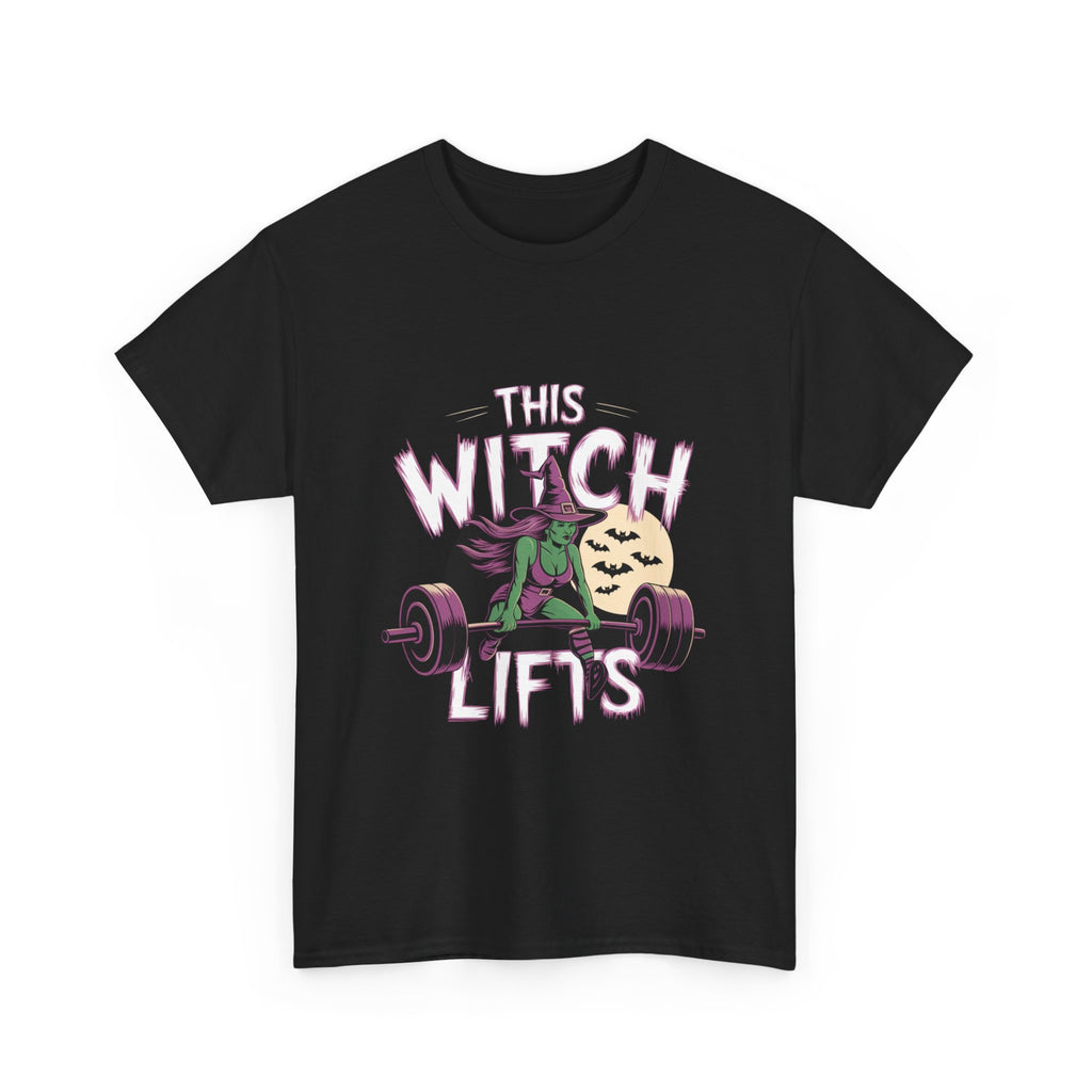 This Witch Lifts Unisex Heavy Cotton Tee