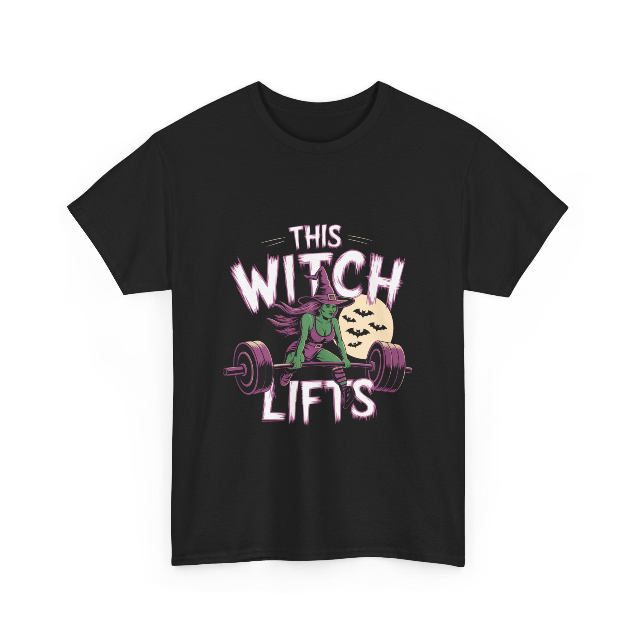 This Witch Lifts Unisex Heavy Cotton Tee