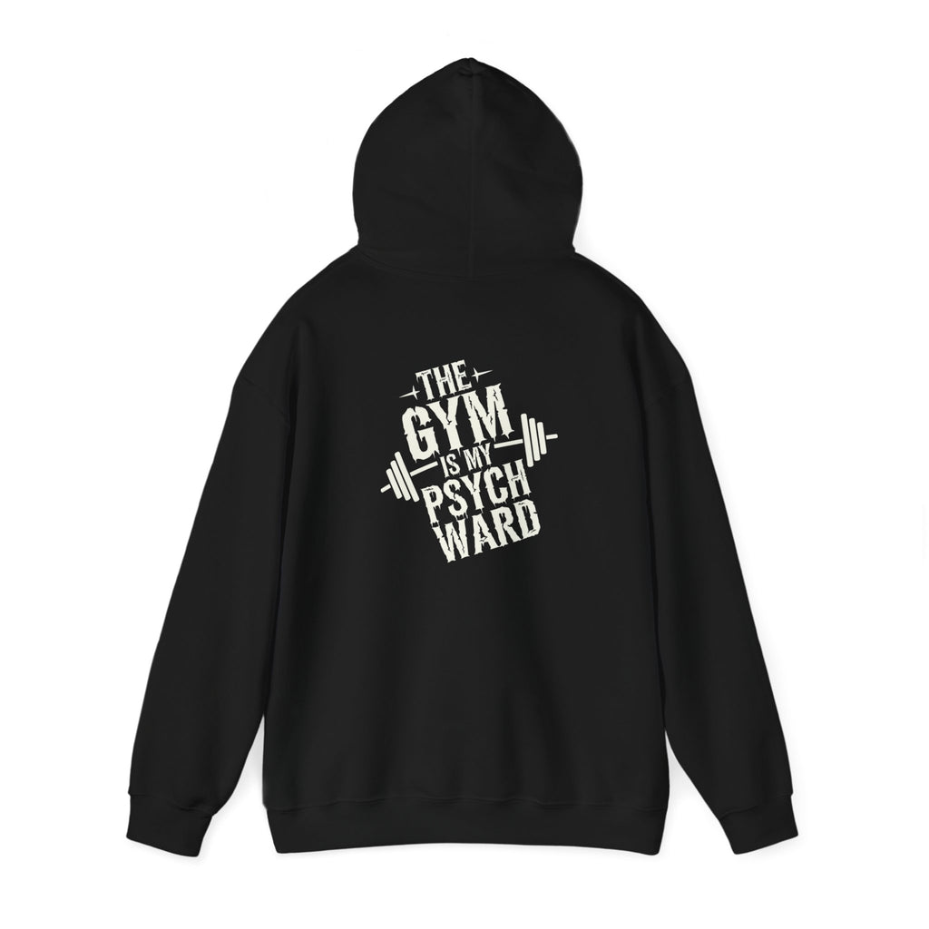 The gym is my psych ward Unisex Heavy Blend™ Hooded Sweatshirt