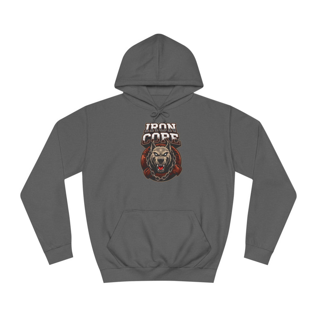 Iron Core Dog Unisex College Hoodie
