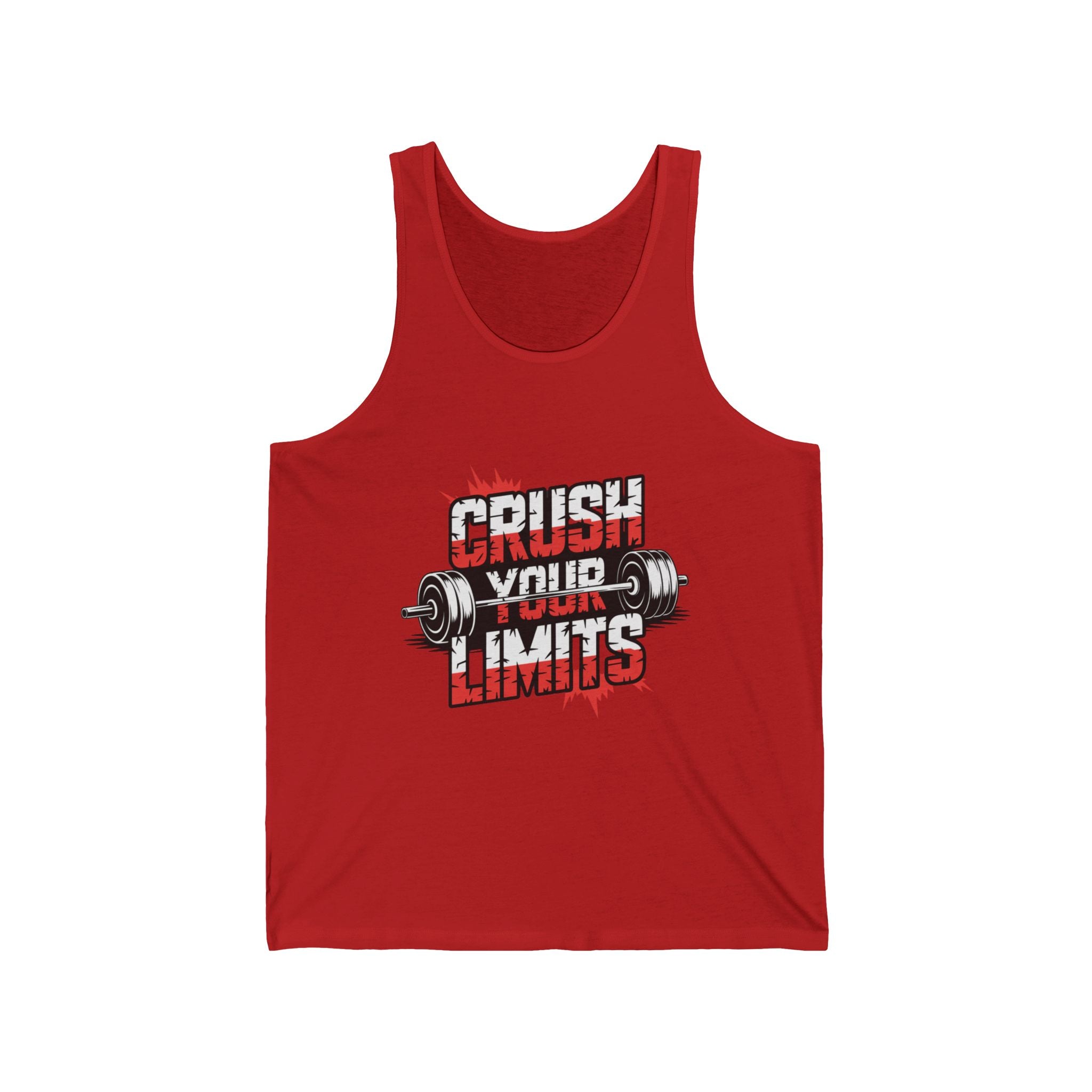 Crush Your Limits Unisex Jersey Tank