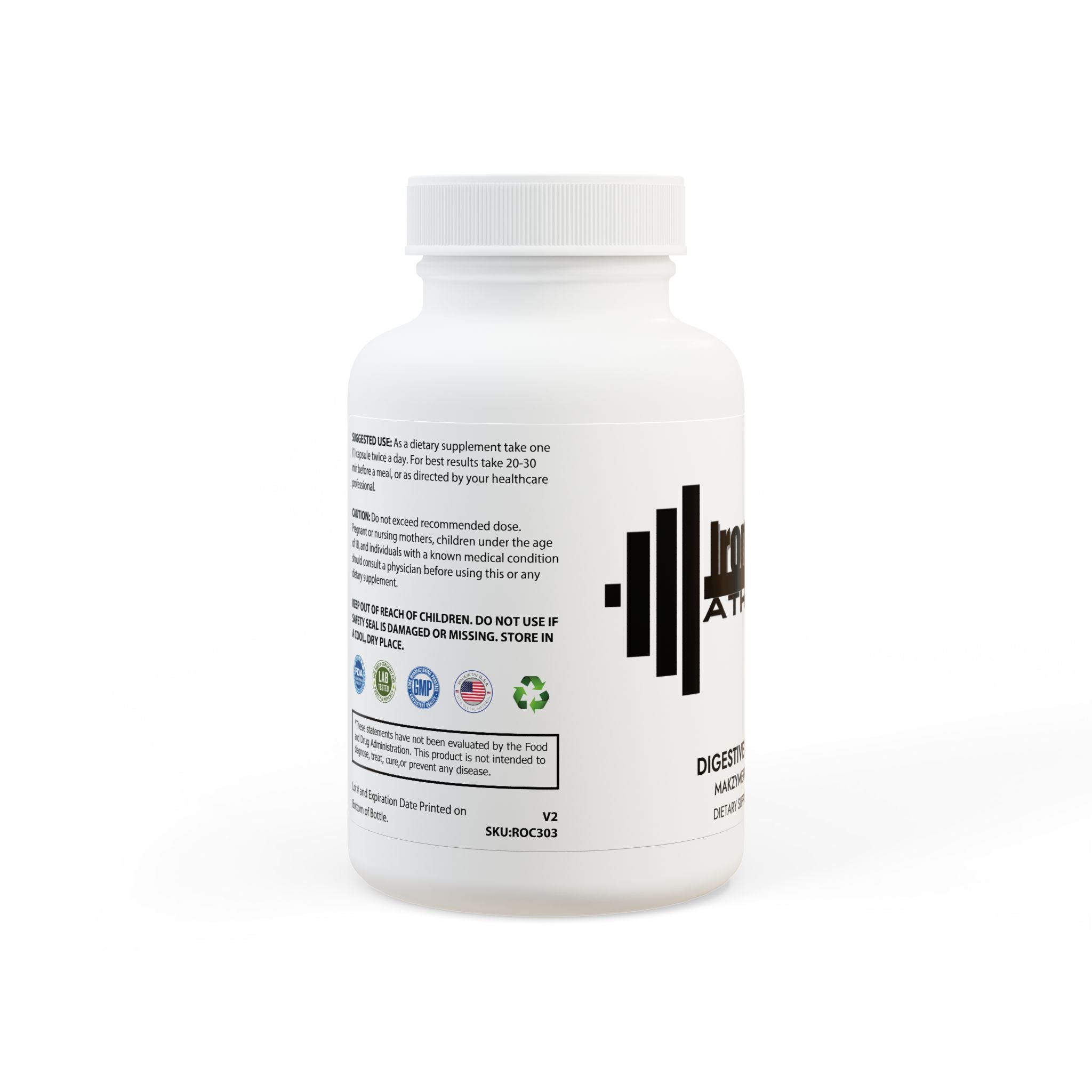 Digestive Enzyme Blend Supplement (60 Capsules)