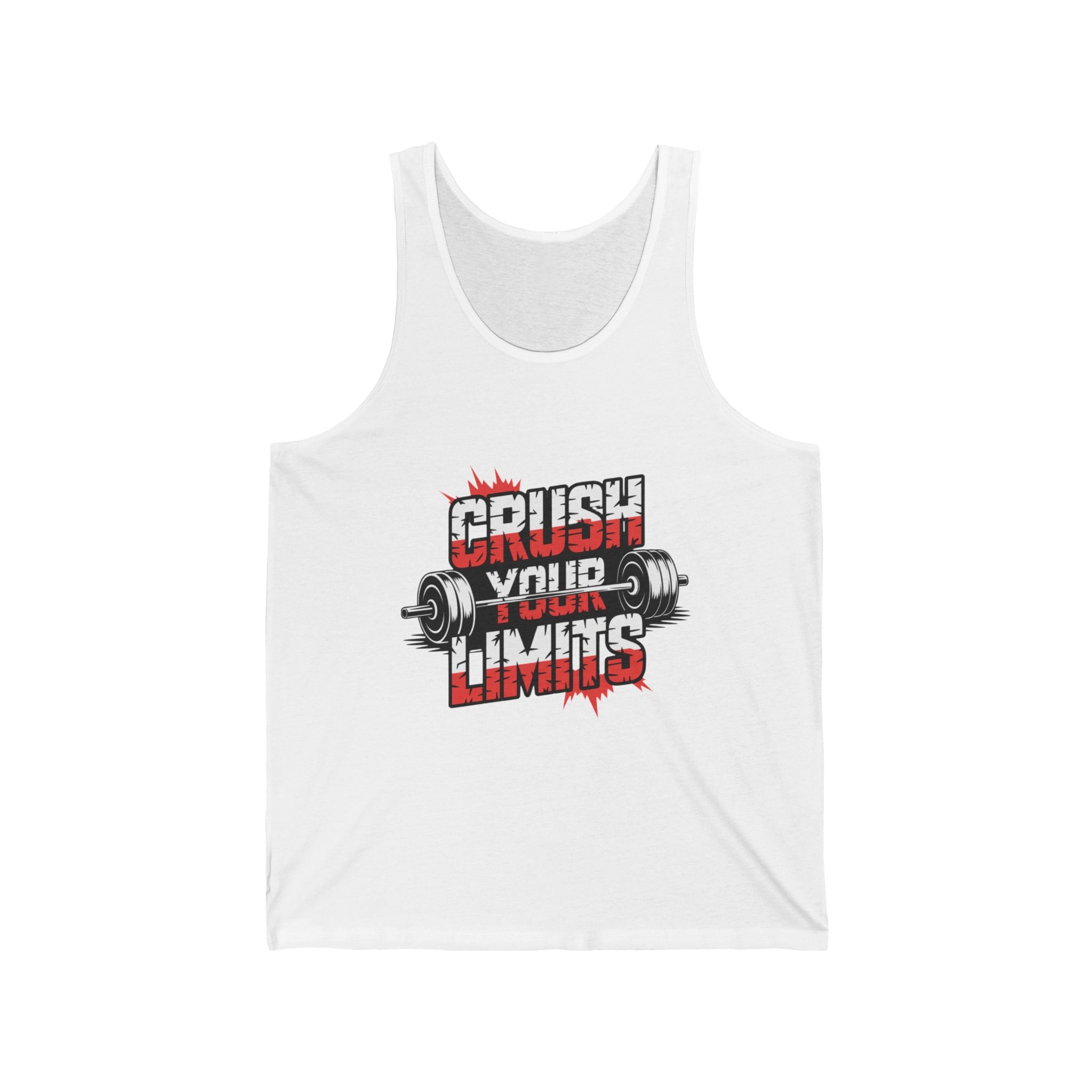 Crush Your Limits Unisex Jersey Tank