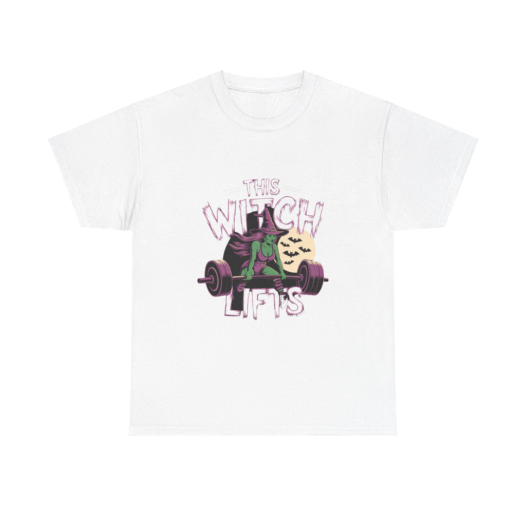This Witch Lifts Unisex Heavy Cotton Tee