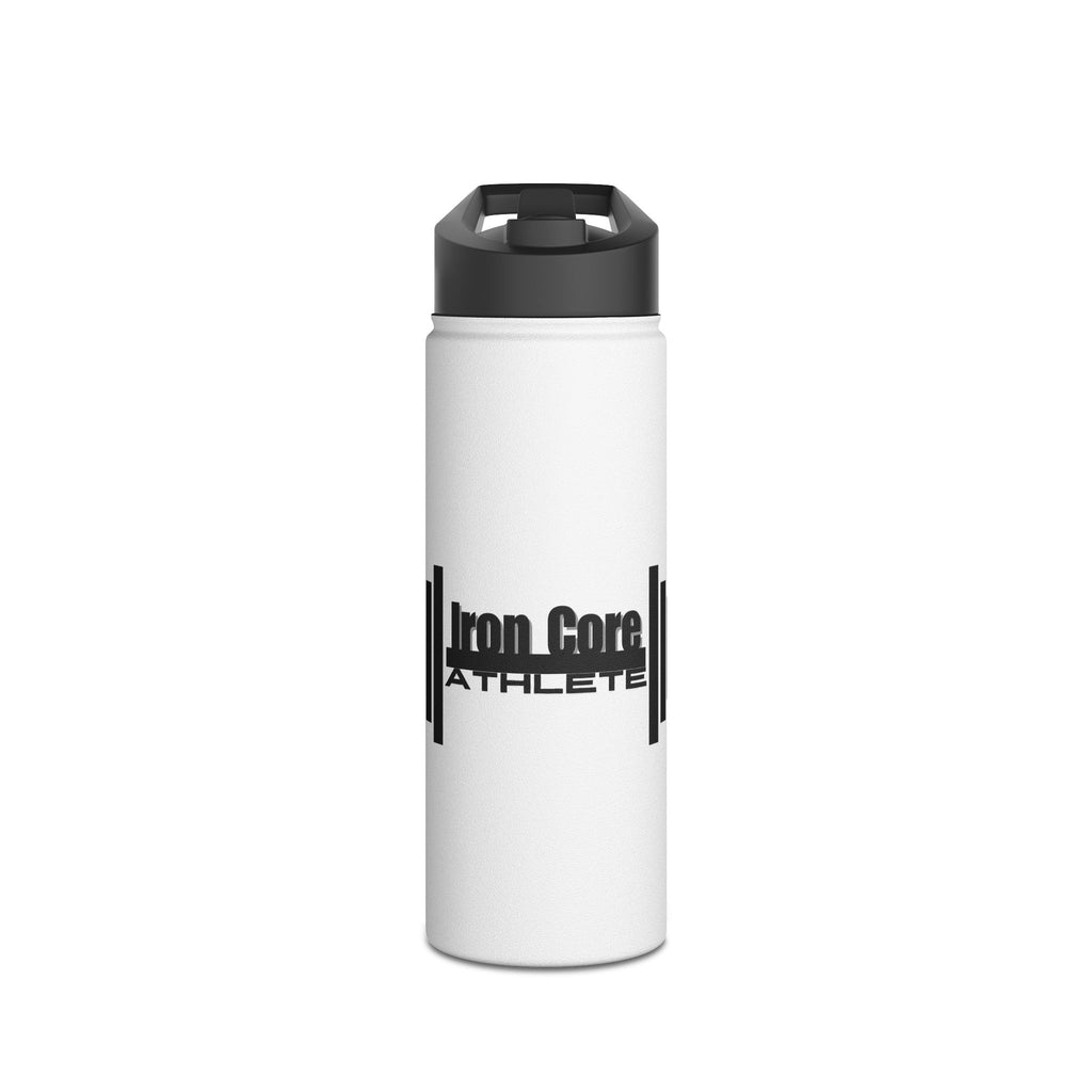 Iron Core Athlete Stainless Steel Water Bottle, Standard Lid