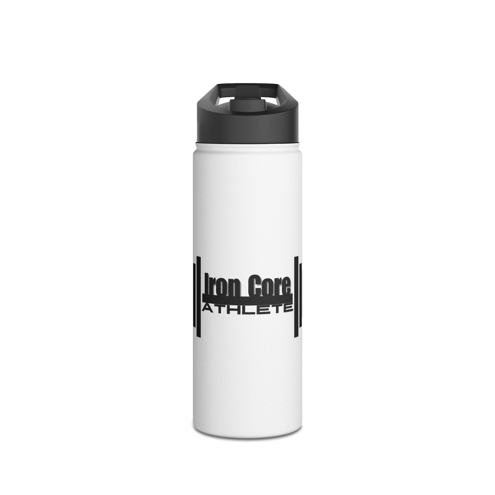 Iron Core Athlete Stainless Steel Water Bottle, Standard Lid