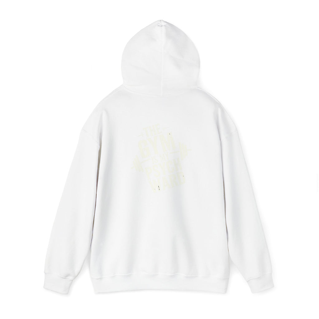 The gym is my psych ward Unisex Heavy Blend™ Hooded Sweatshirt