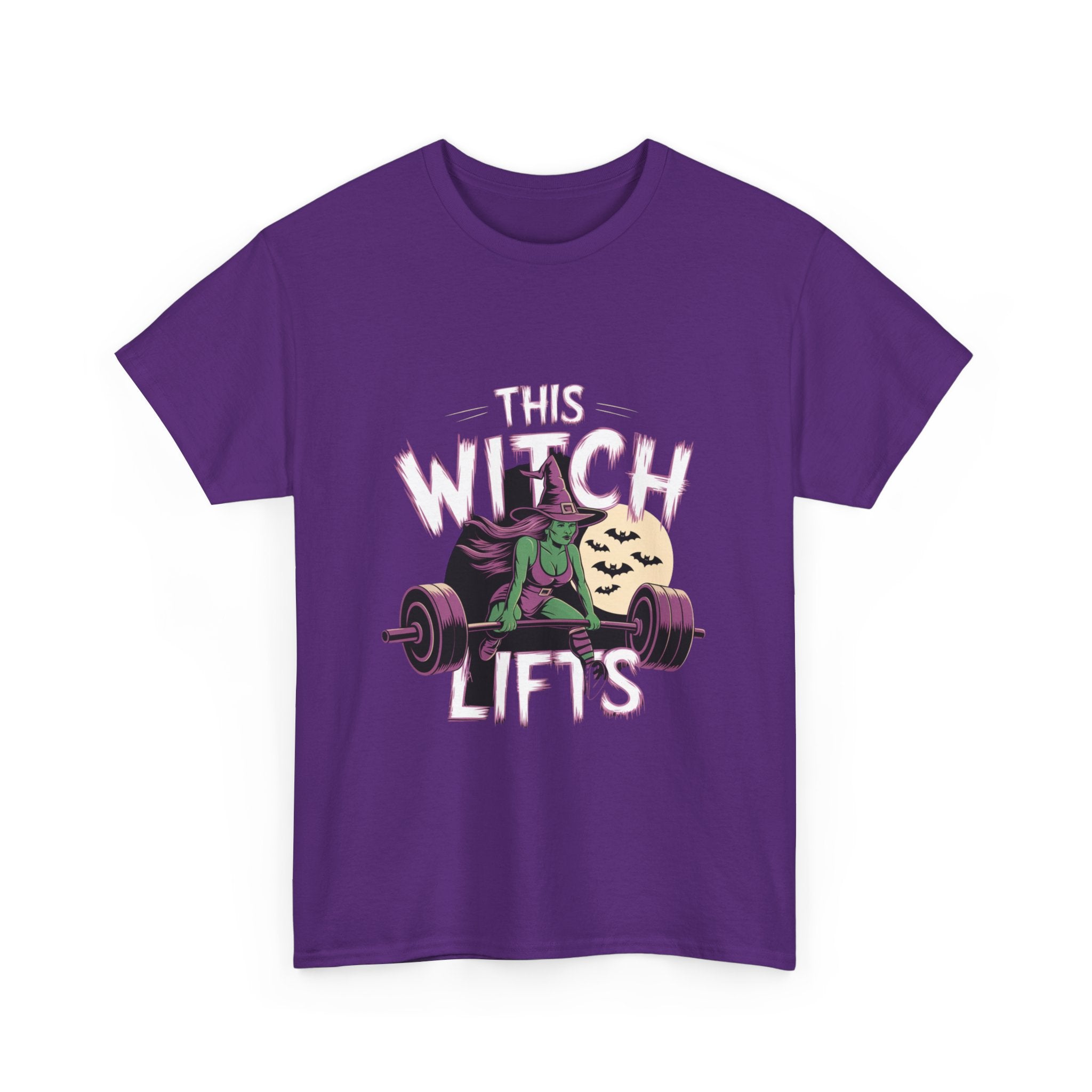 This Witch Lifts Unisex Heavy Cotton Tee