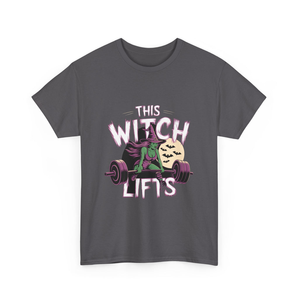 This Witch Lifts Unisex Heavy Cotton Tee