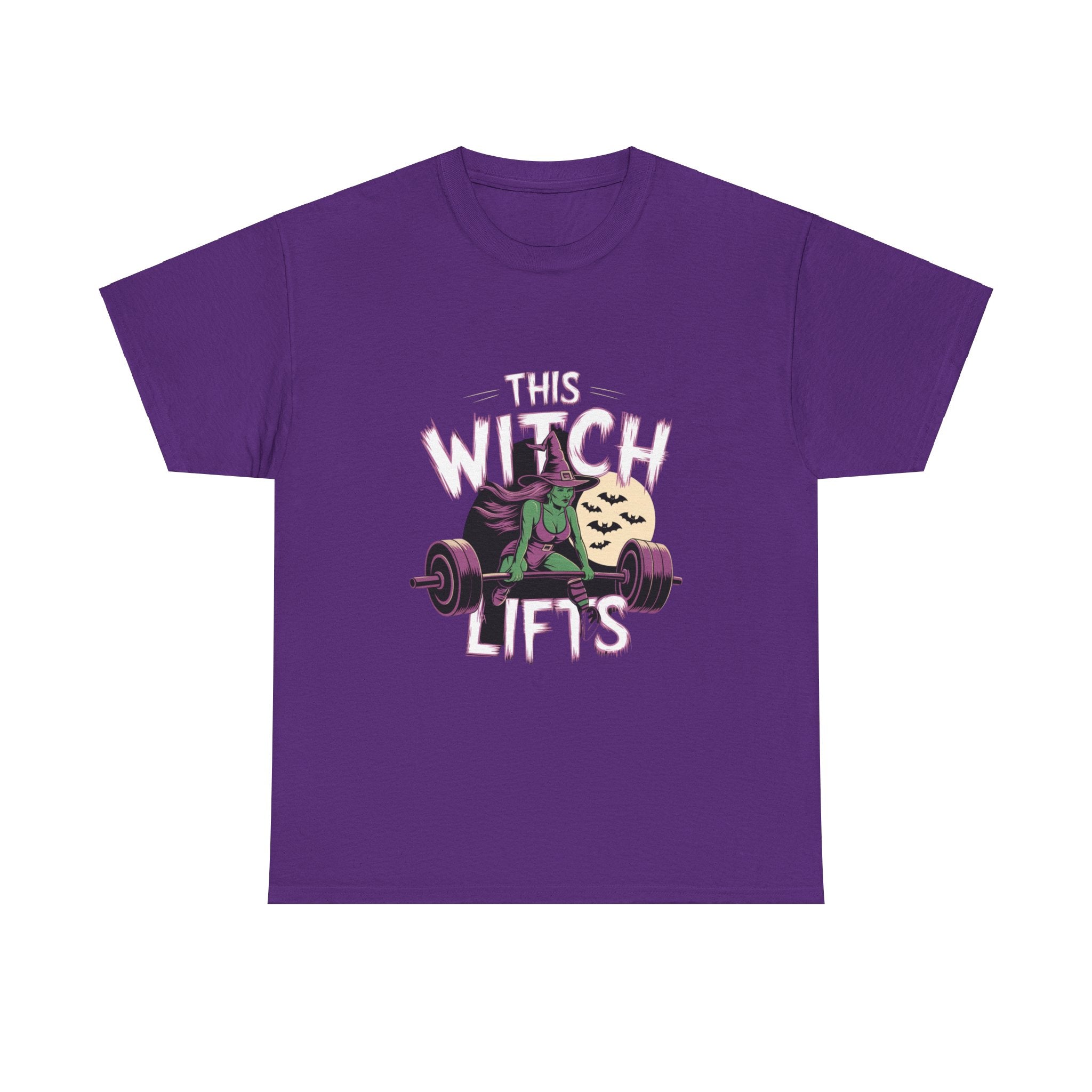 This Witch Lifts Unisex Heavy Cotton Tee