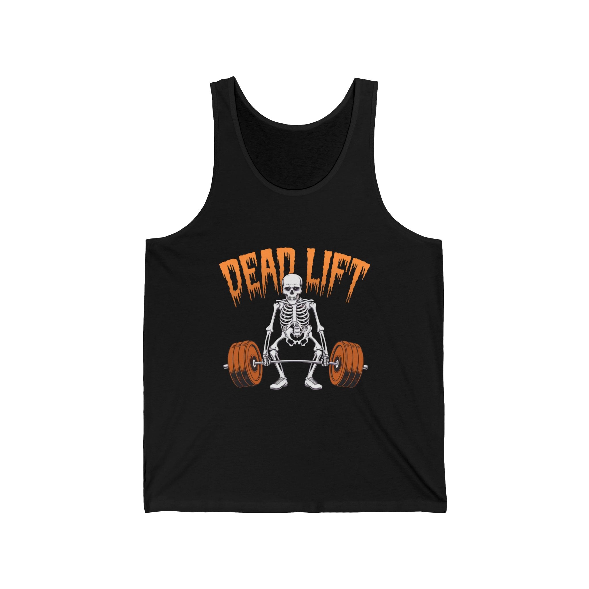 Dead Lift Skeleton Unisex Tank