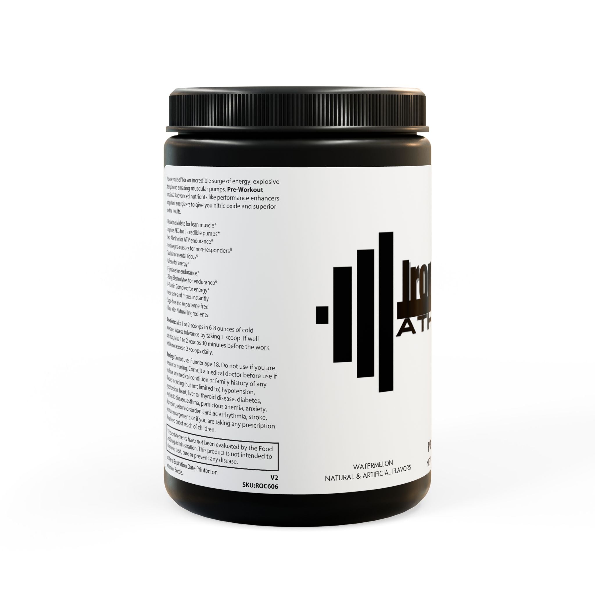 Pre-Workout Supplement, Watermelon (300g, 10.58oz)