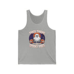 Thick Thighs & Spooky Vibes Unisex Tank