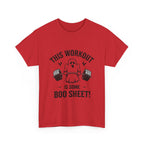 This Workout is Boo Sheet Unisex Heavy Cotton Tee