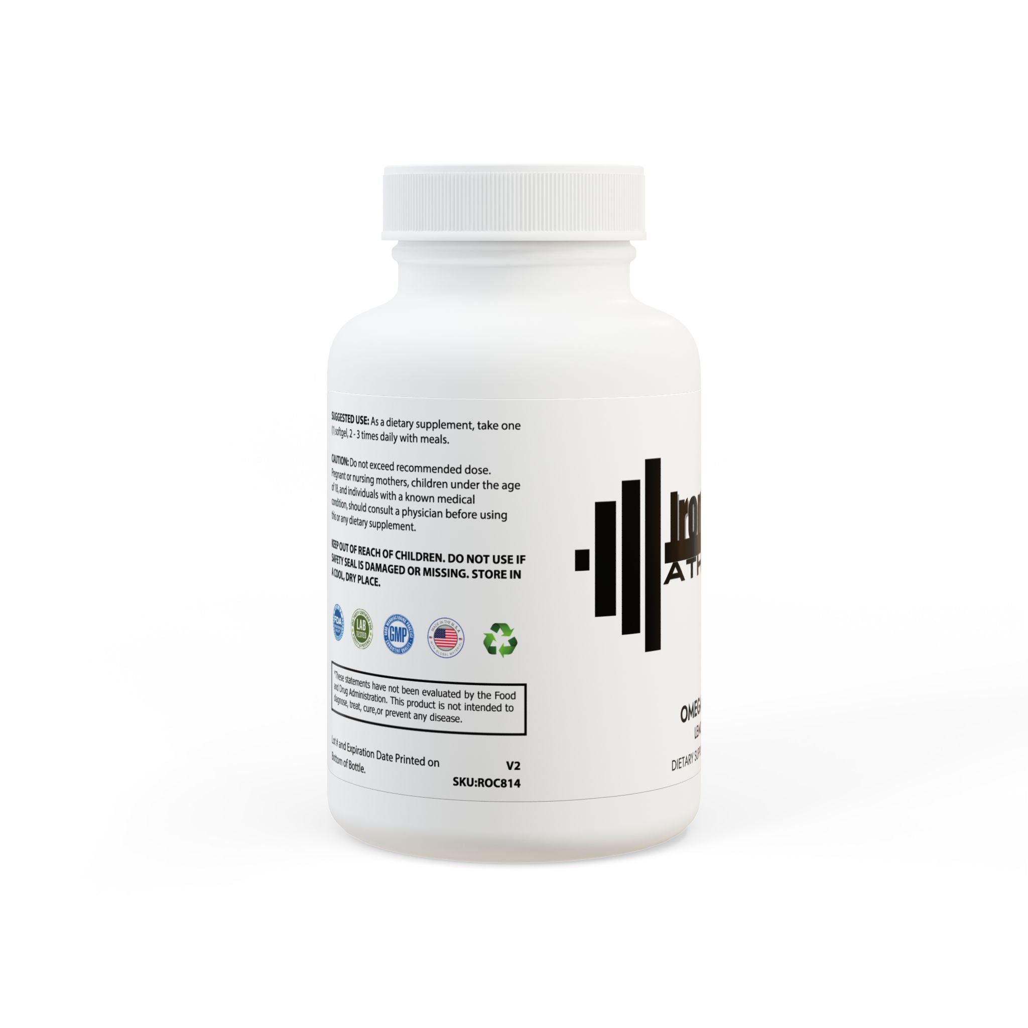 Omega 3 Fish Oil Supplement (60 Softgels)