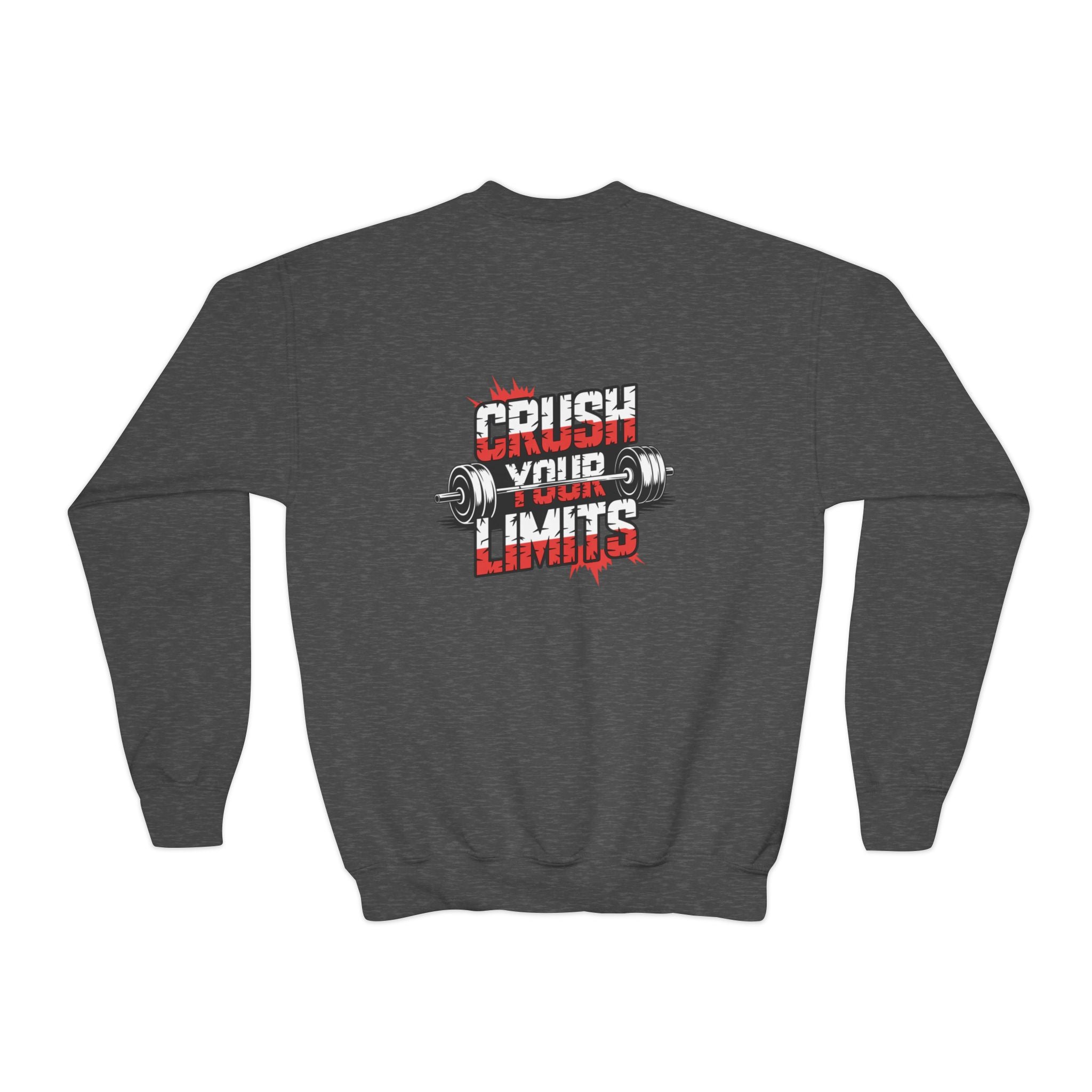 Crush Your Limits Youth Crewneck Sweatshirt