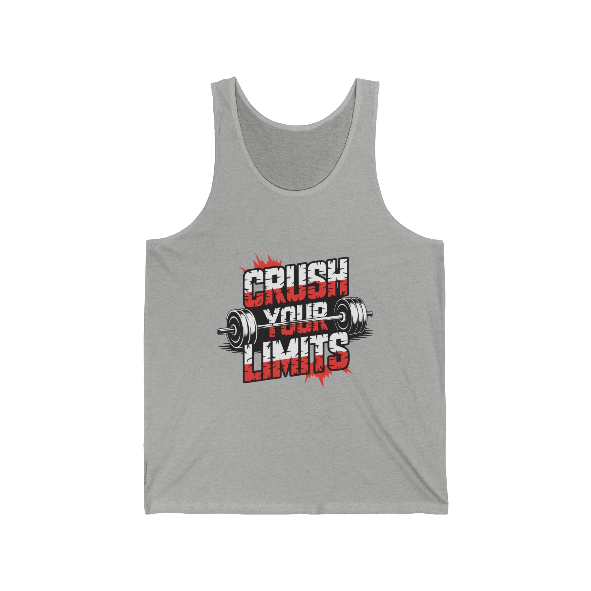Crush Your Limits Unisex Jersey Tank