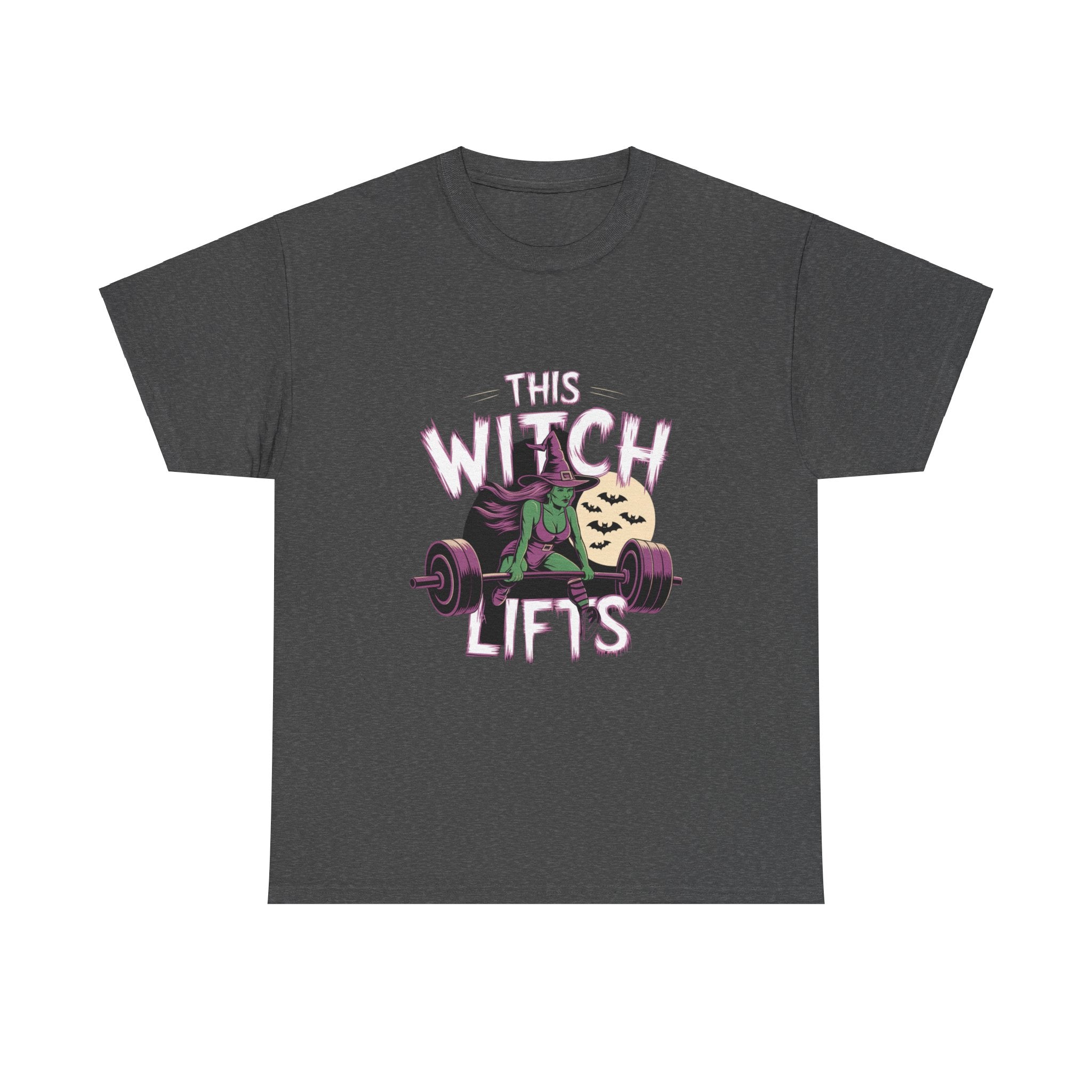 This Witch Lifts Unisex Heavy Cotton Tee