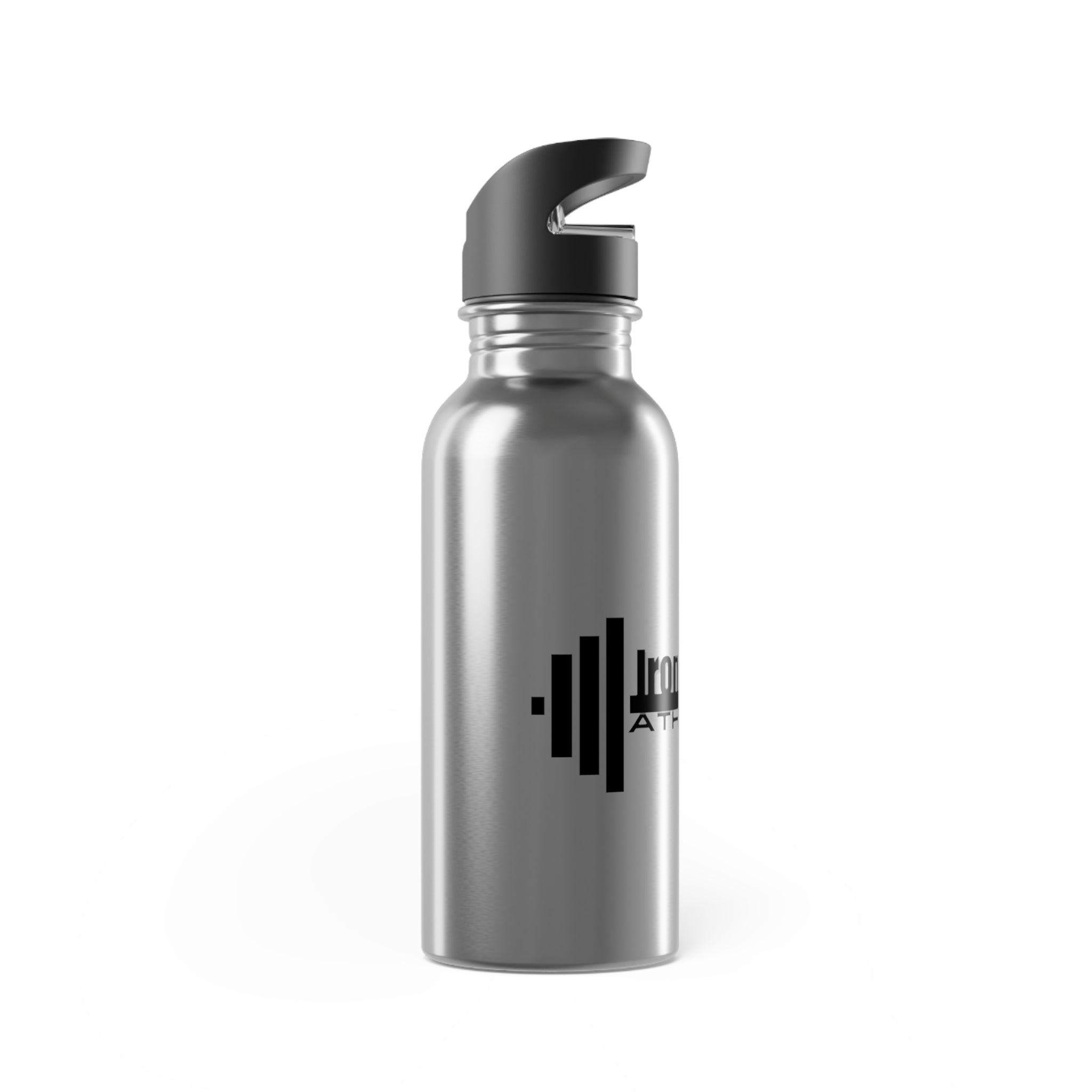 Iron Core Athlete Stainless Steel Water Bottle with Straw - 20oz