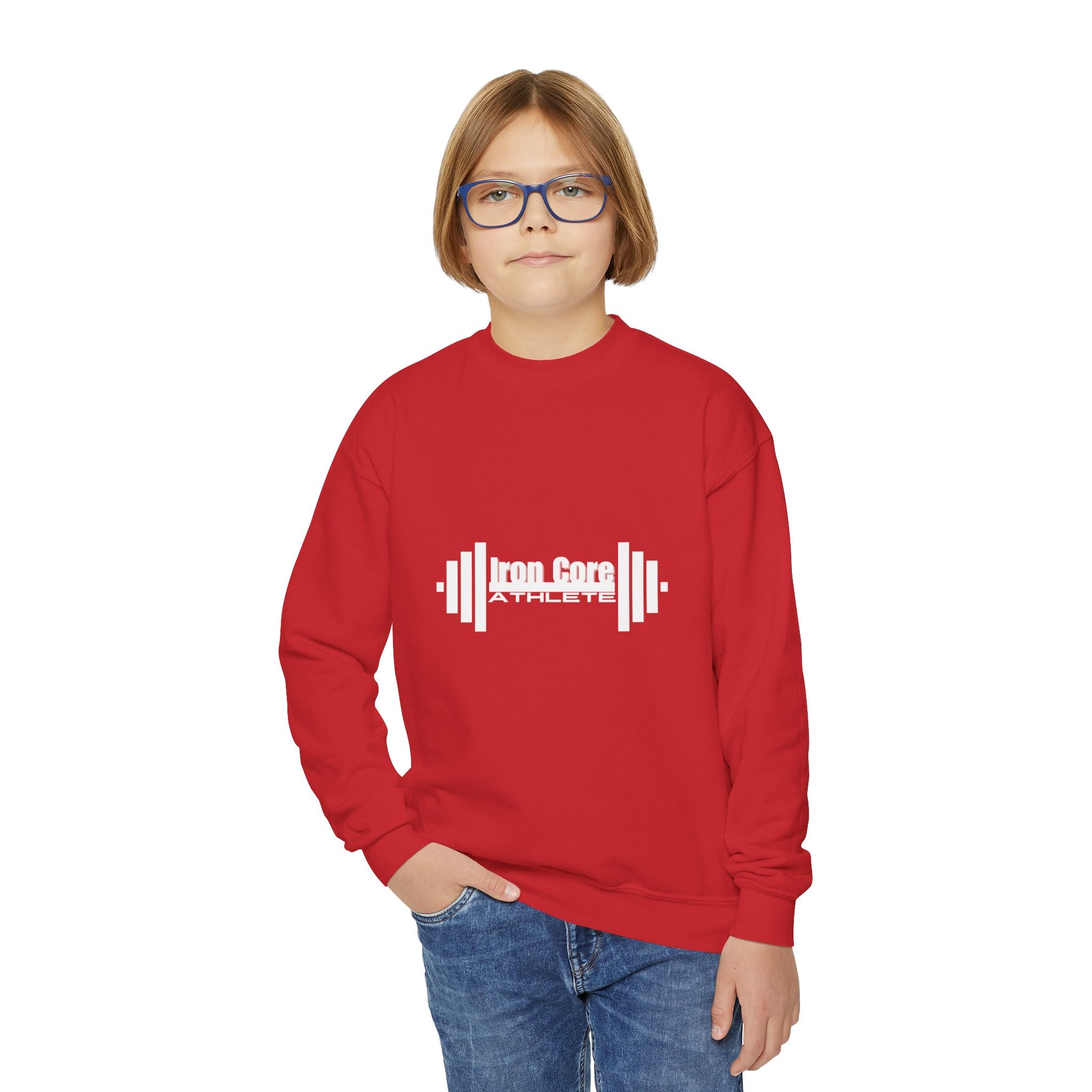 Crush Your Limits Youth Crewneck Sweatshirt