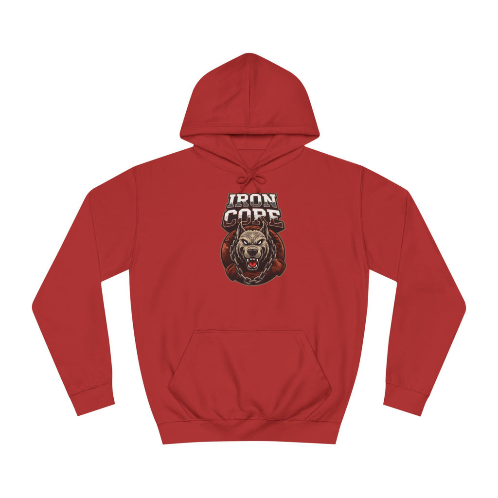 Iron Core Dog Unisex College Hoodie