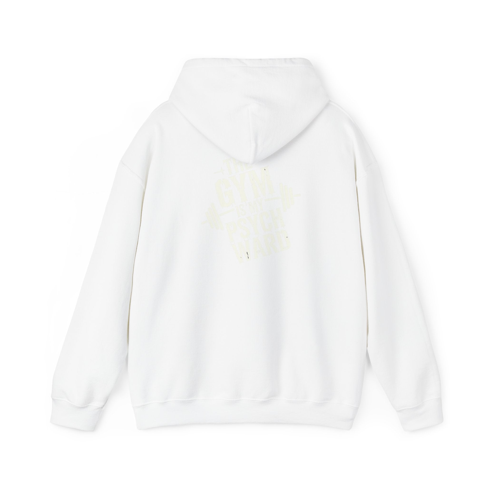 The gym is my psych ward Unisex Heavy Blend™ Hooded Sweatshirt