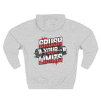 Crush Your Limits Three-Panel Fleece Hoodie