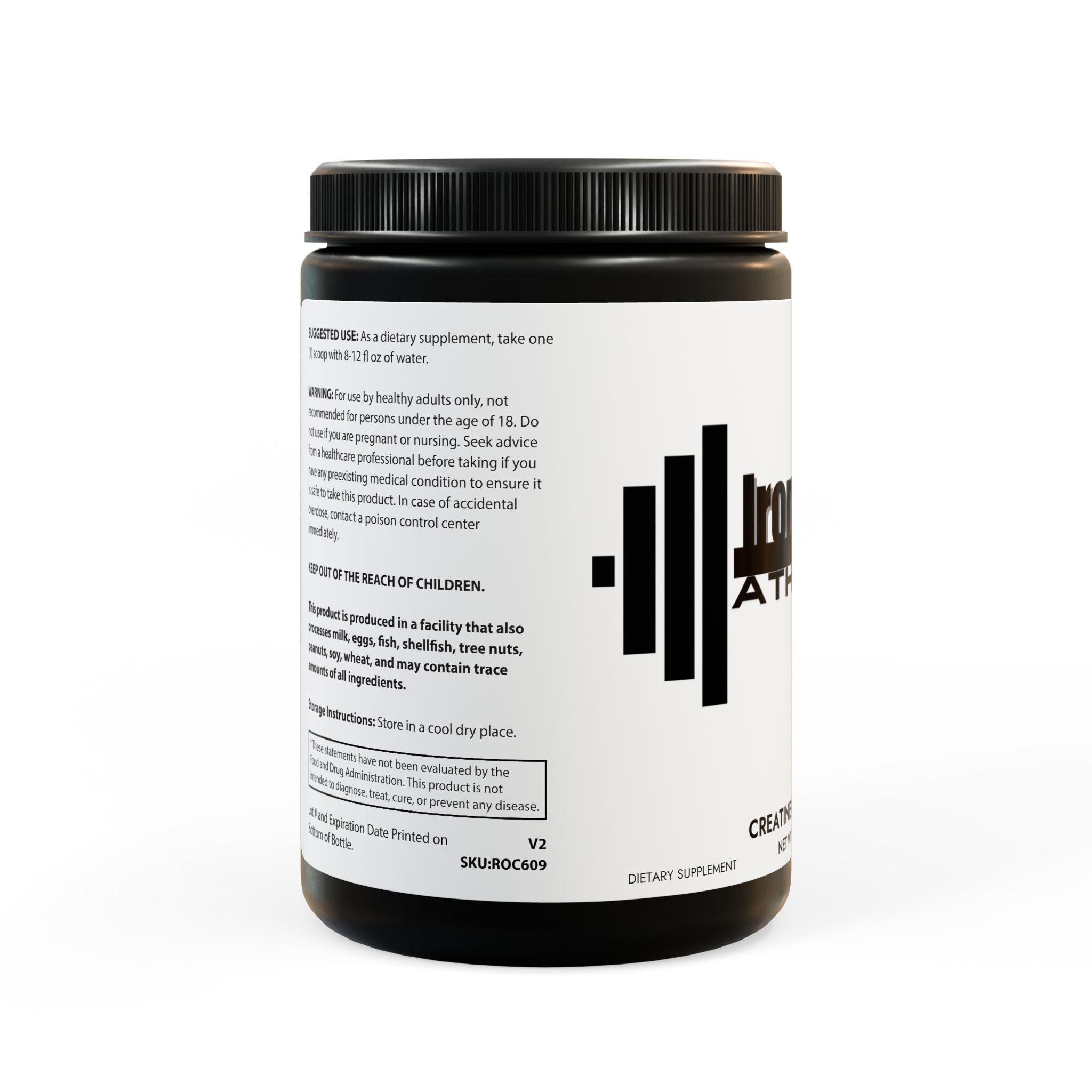Creatine Monohydrate Supplement (300g, 10.58oz)