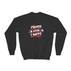 Crush Your Limits Youth Crewneck Sweatshirt