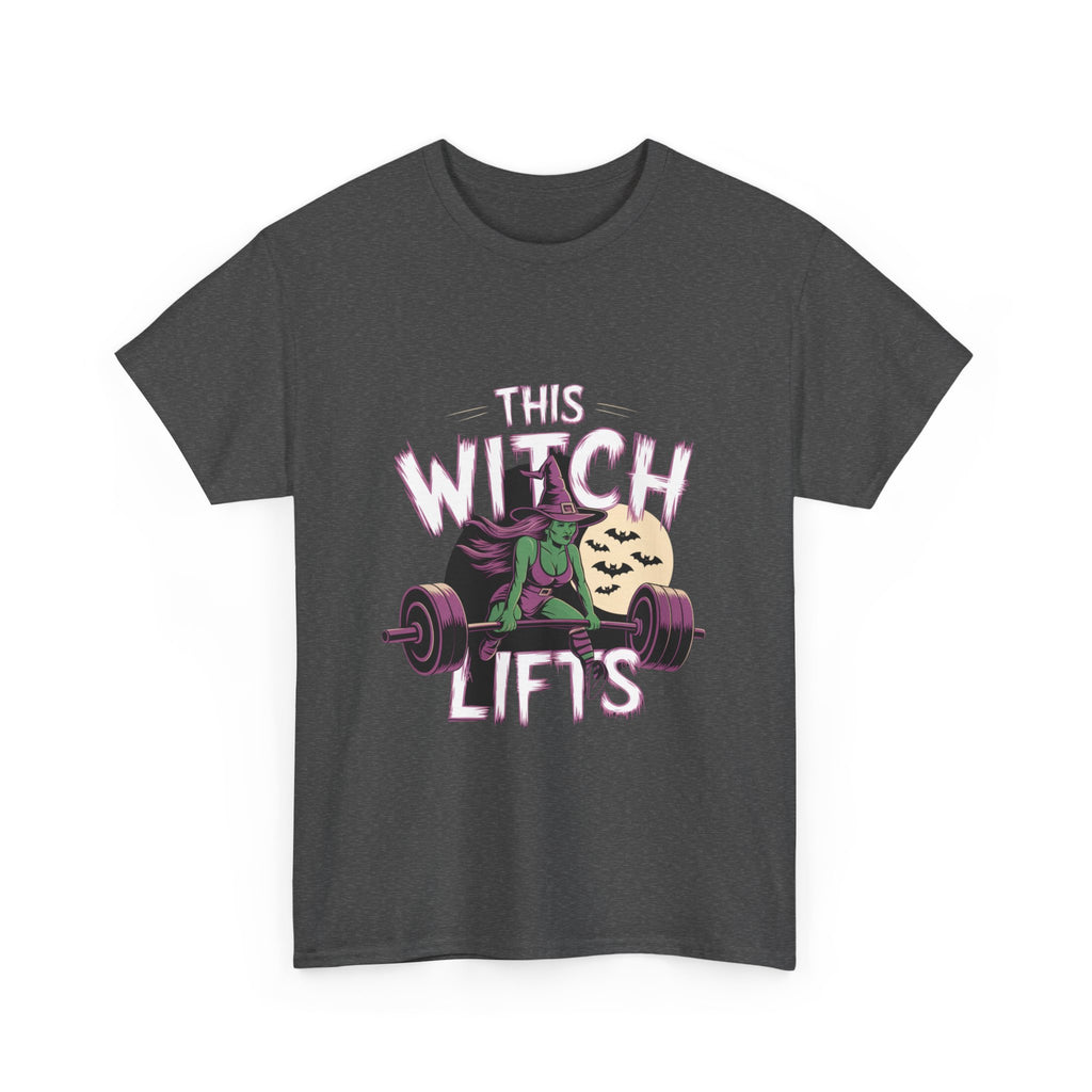 This Witch Lifts Unisex Heavy Cotton Tee