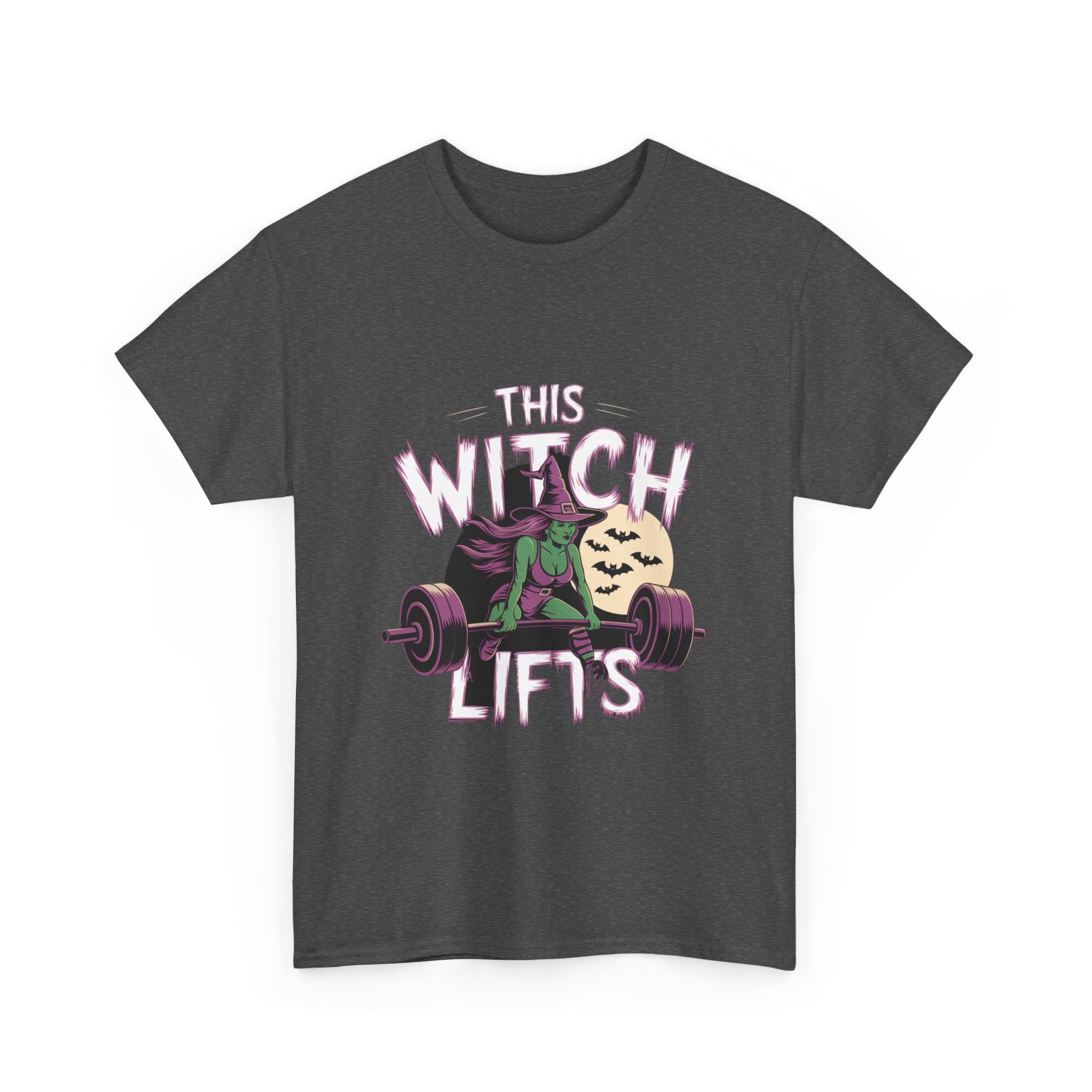 This Witch Lifts Unisex Heavy Cotton Tee