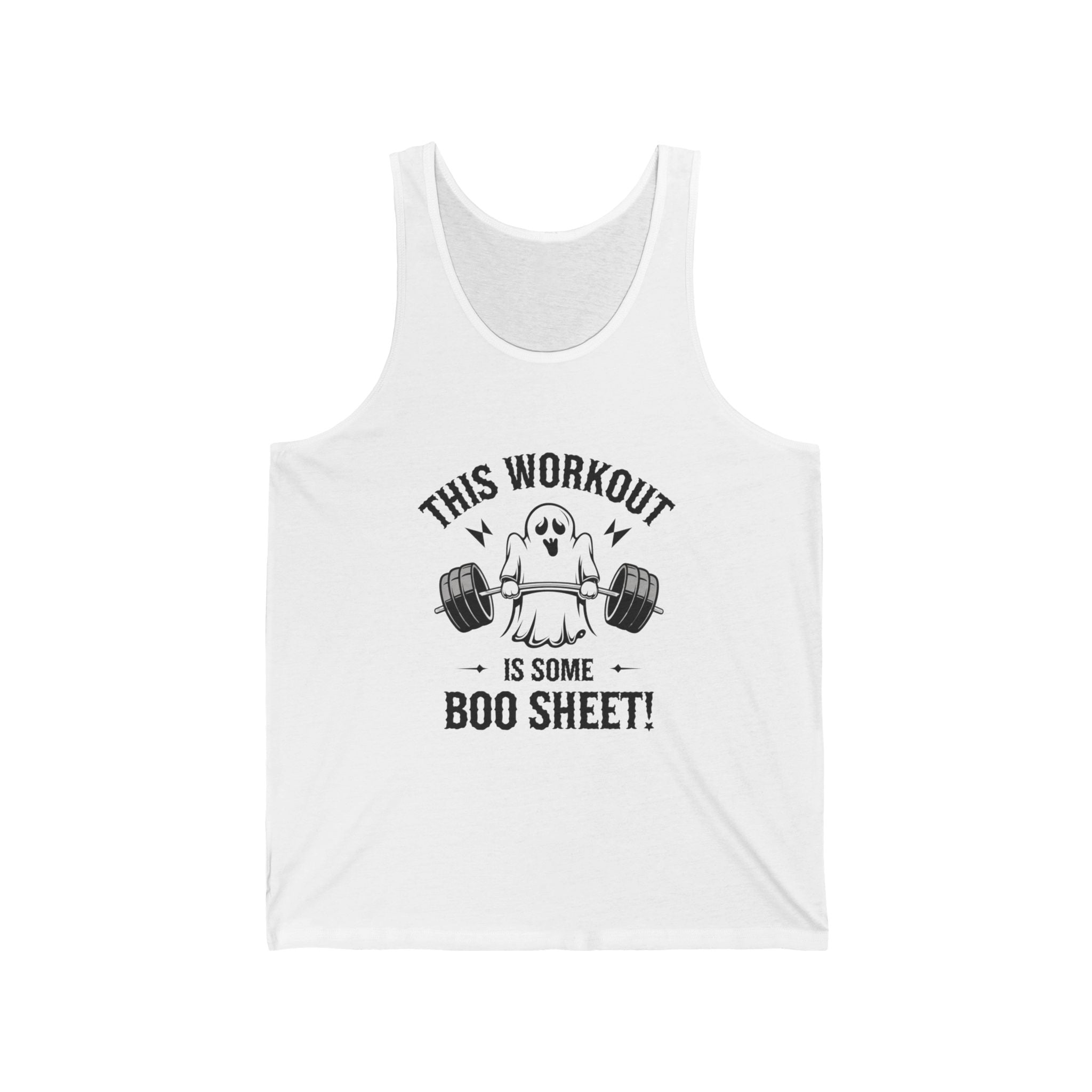 This Workout is some boo sheet Unisex Jersey Tank