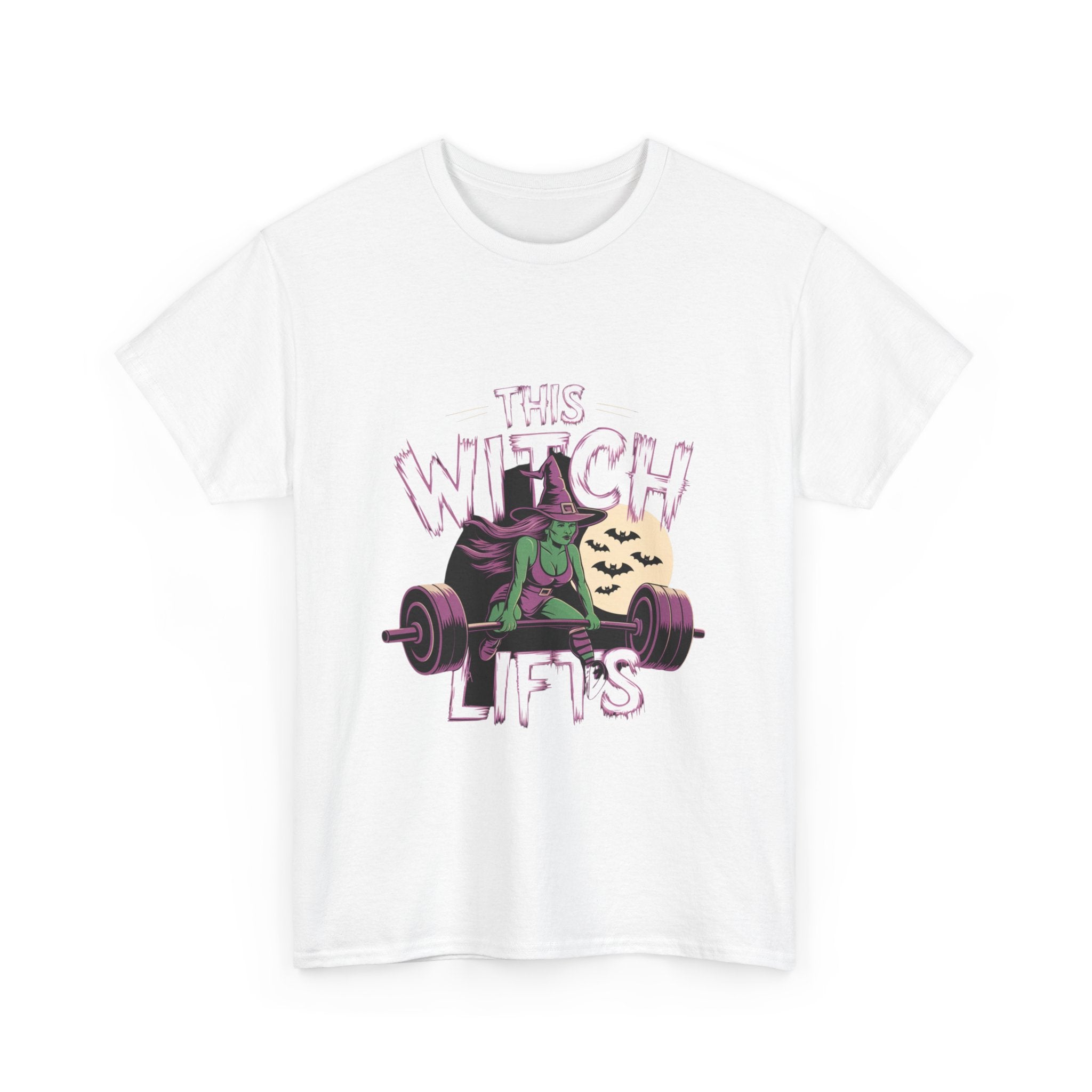 This Witch Lifts Unisex Heavy Cotton Tee
