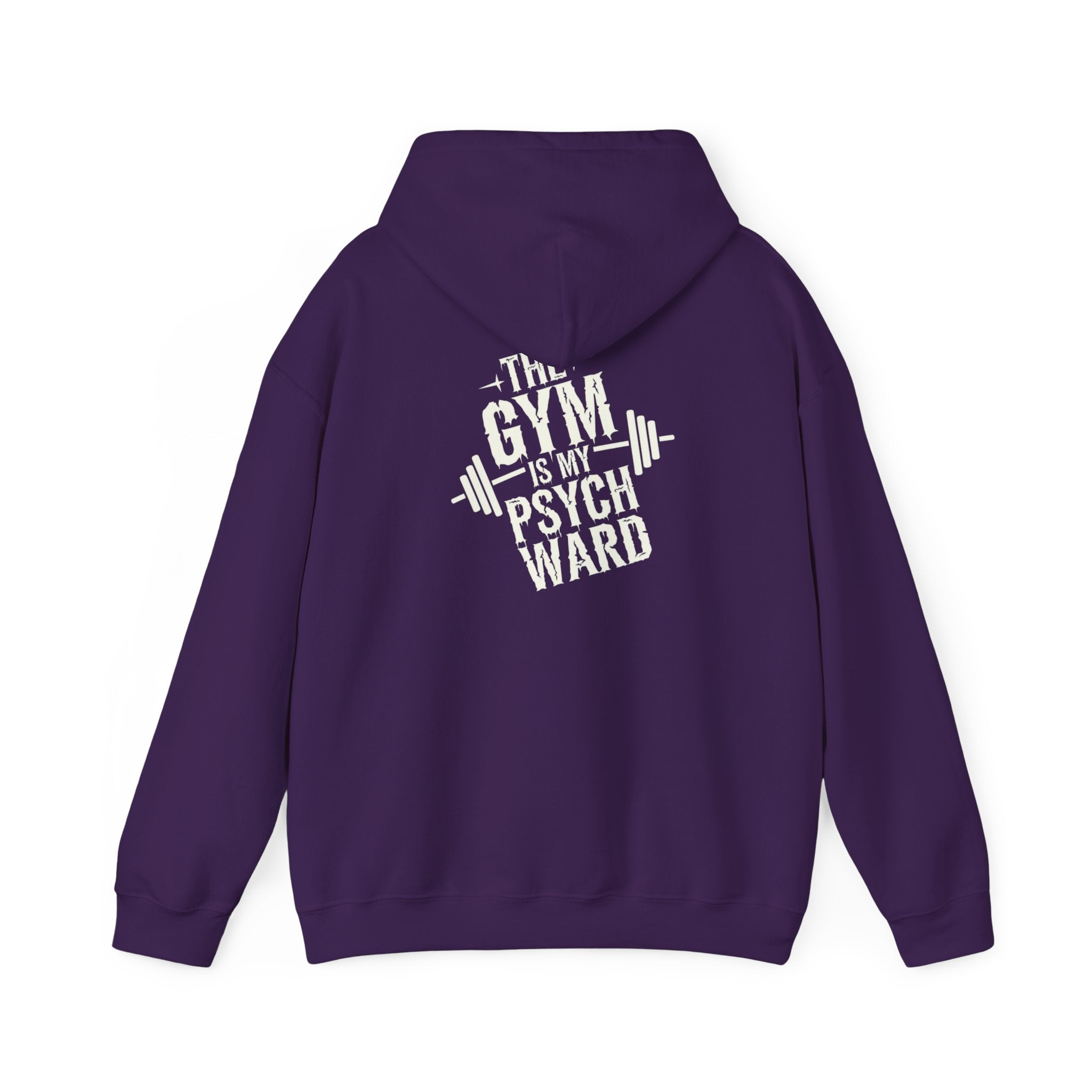The gym is my psych ward Unisex Heavy Blend™ Hooded Sweatshirt