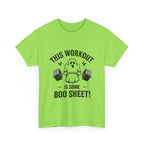 This Workout is Boo Sheet Unisex Heavy Cotton Tee