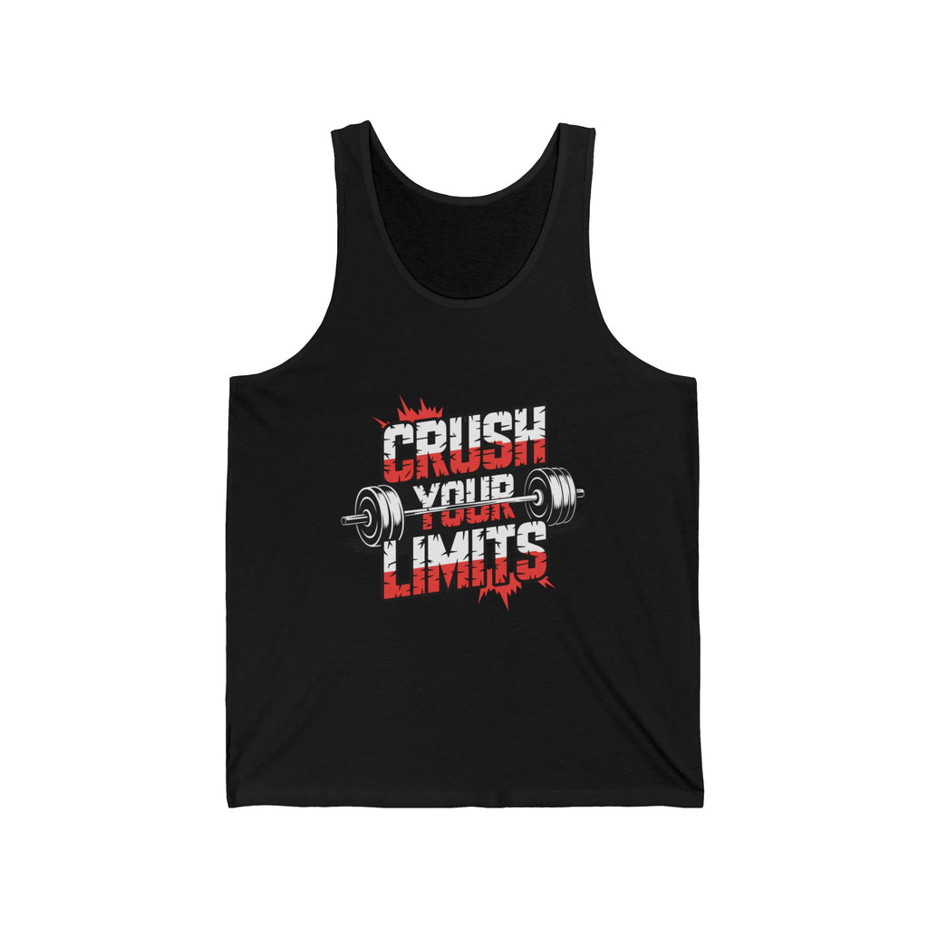 Crush Your Limits Unisex Jersey Tank