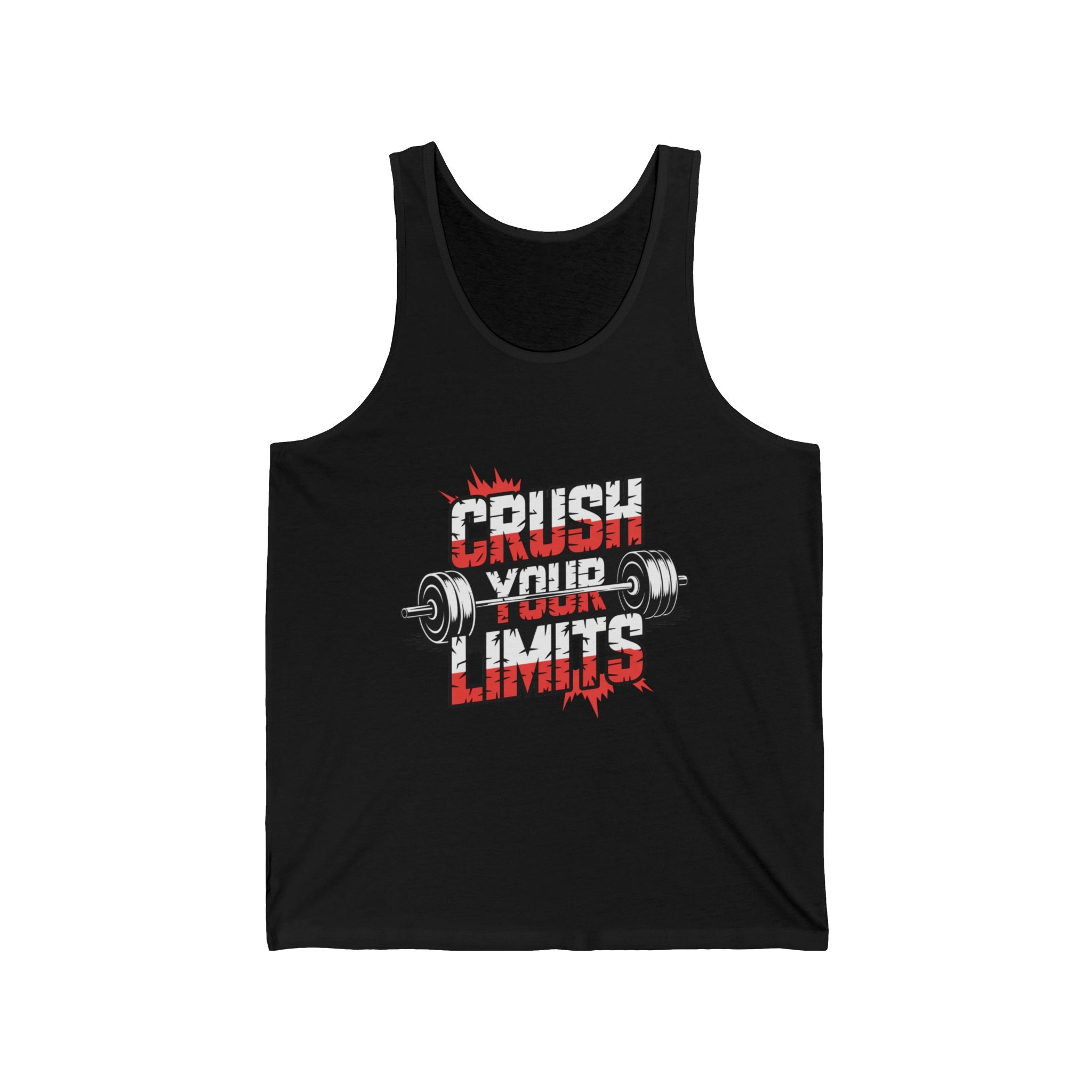 Crush Your Limits Unisex Jersey Tank