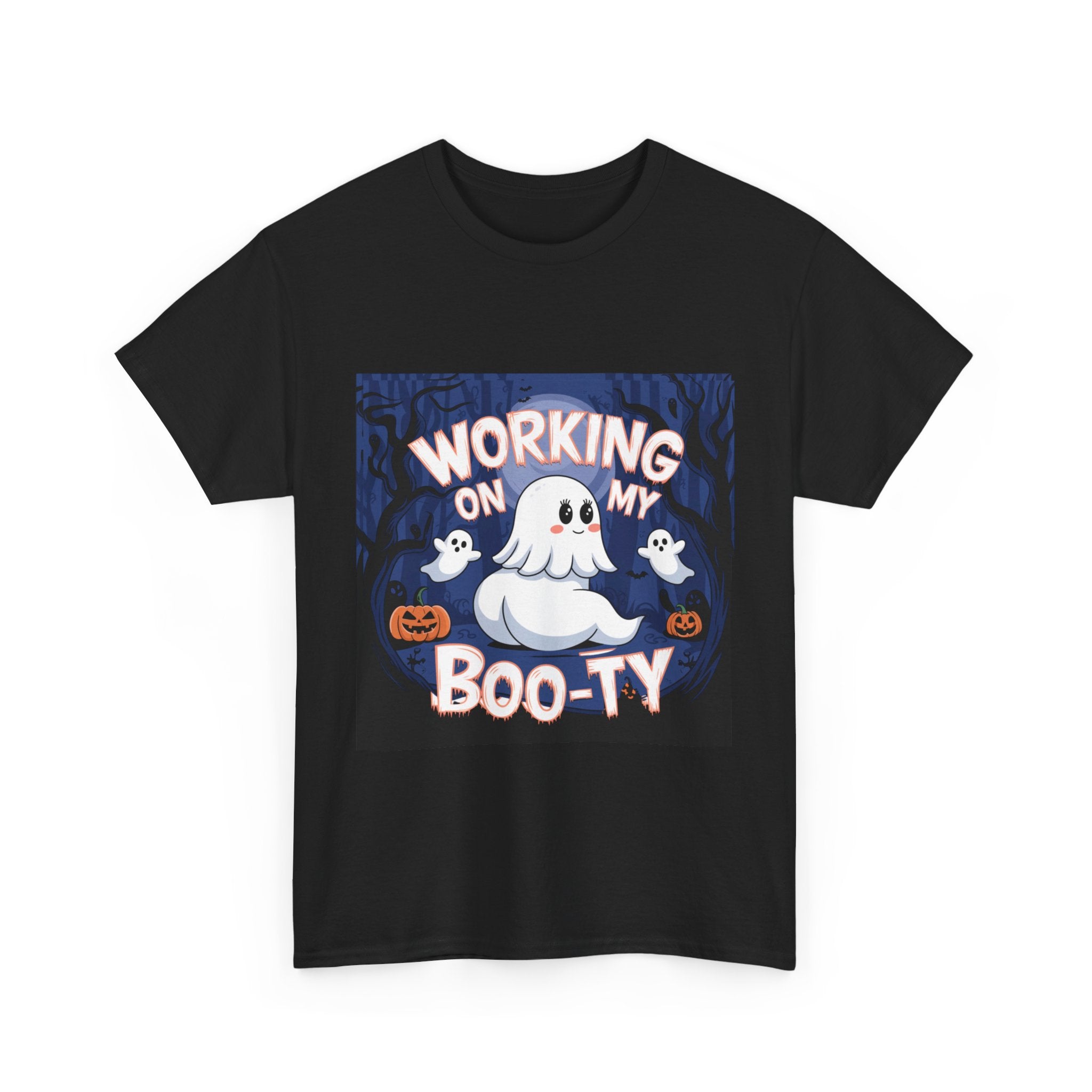 Working on my boo-ty Unisex Heavy Cotton Tee