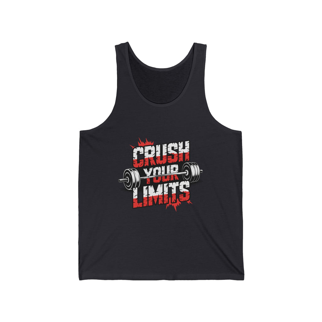 Crush Your Limits Unisex Jersey Tank