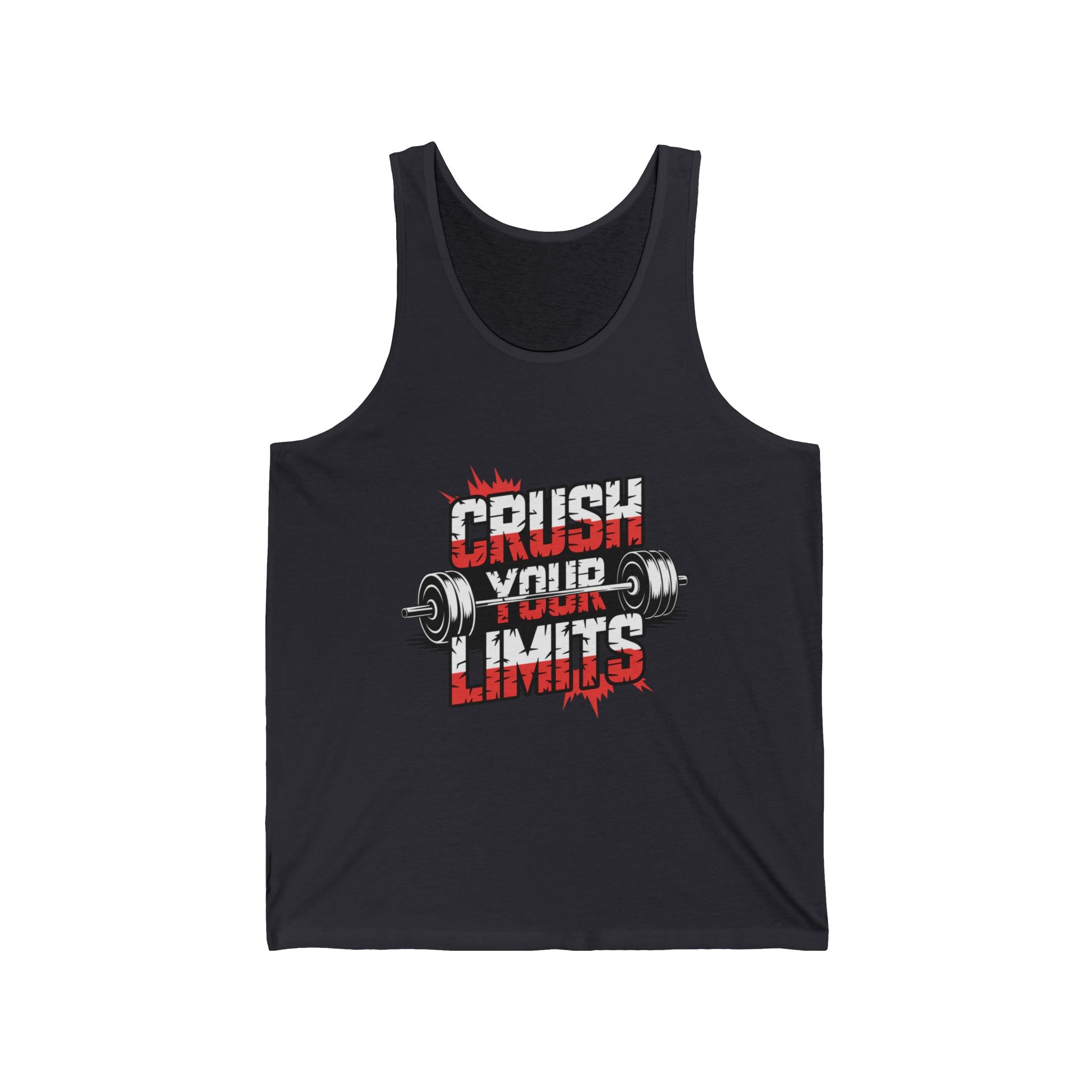Crush Your Limits Unisex Jersey Tank