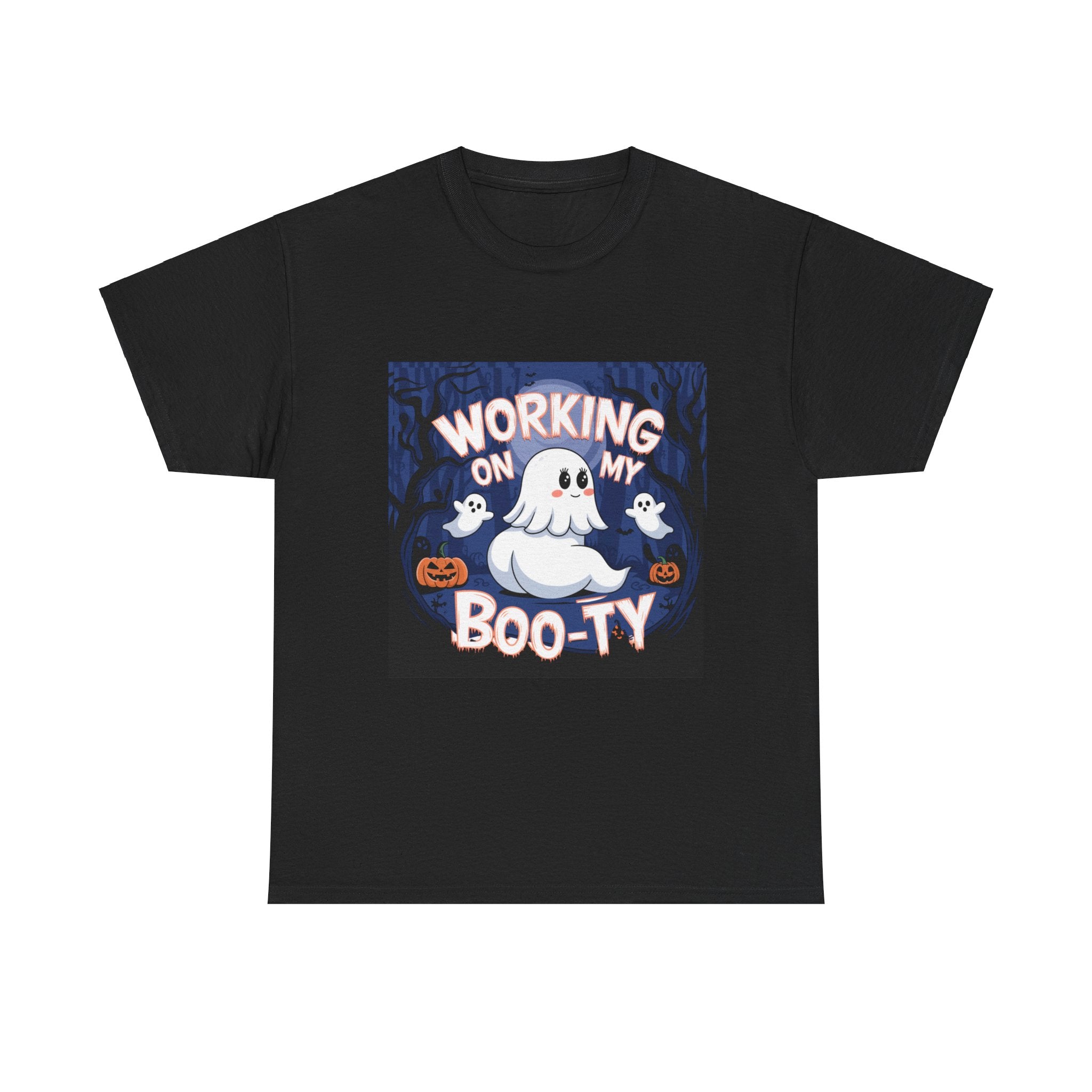 Working on my boo-ty Unisex Heavy Cotton Tee