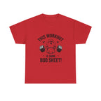 This Workout is Boo Sheet Unisex Heavy Cotton Tee