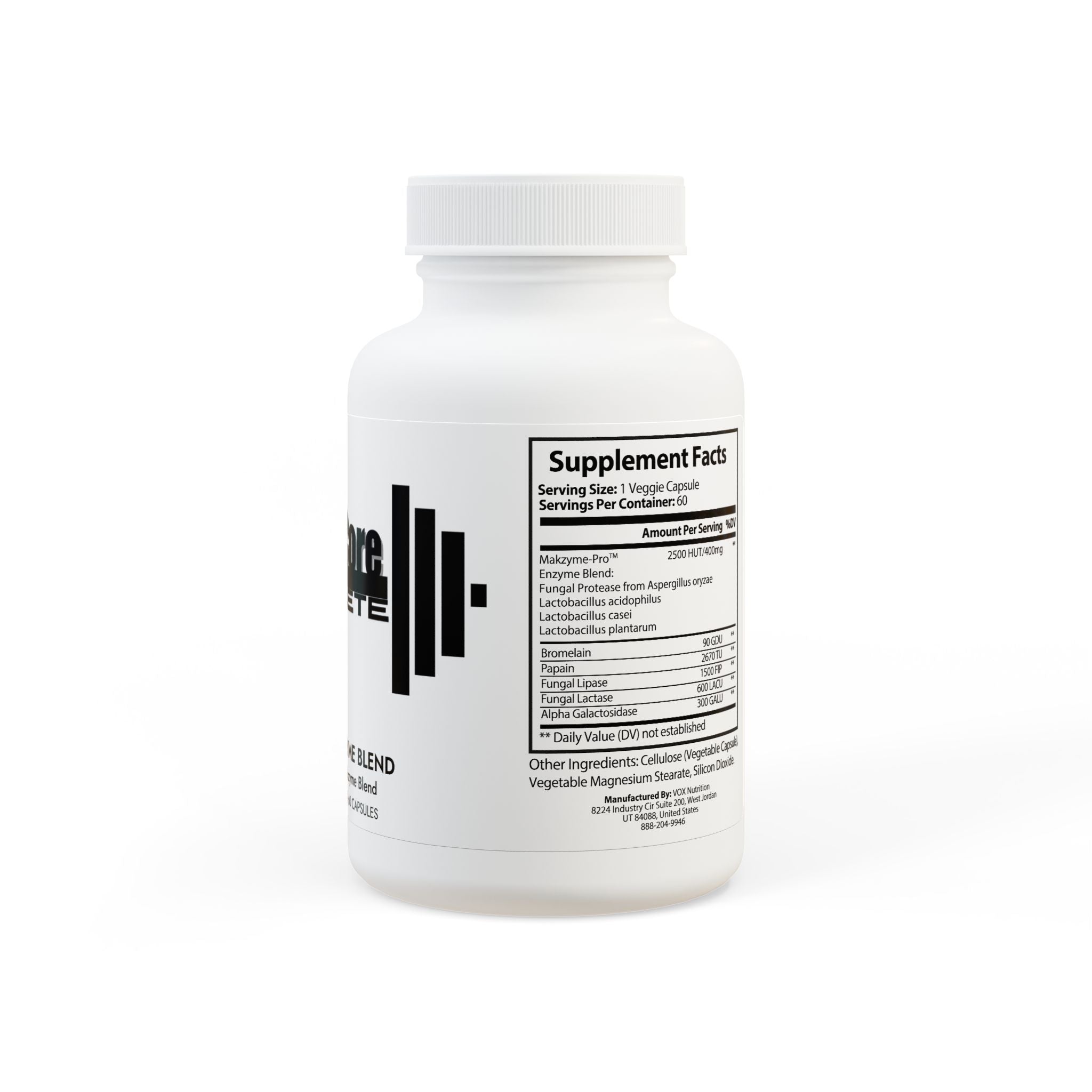 Digestive Enzyme Blend Supplement (60 Capsules)