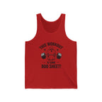 This Workout is some boo sheet Unisex Jersey Tank