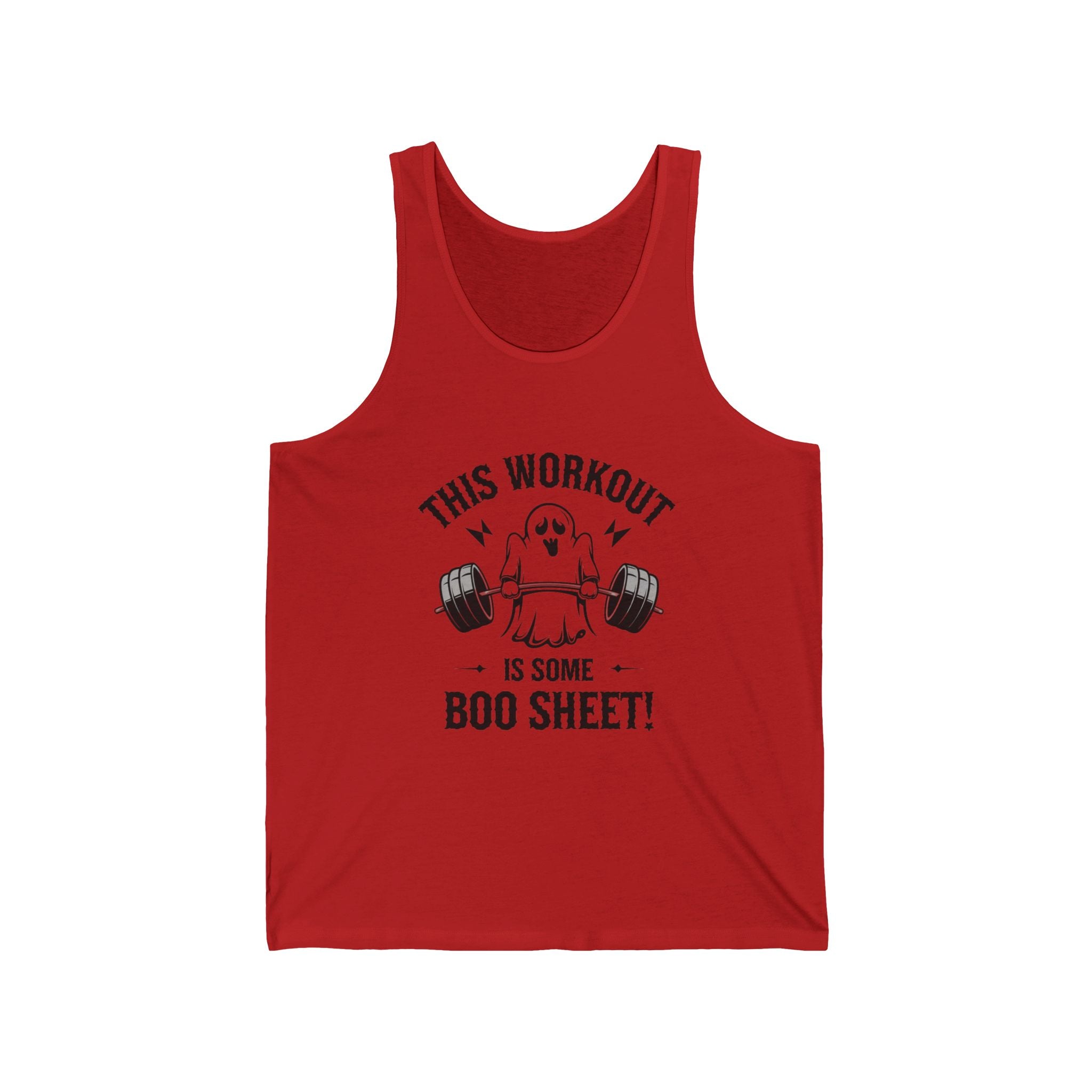 This Workout is some boo sheet Unisex Jersey Tank