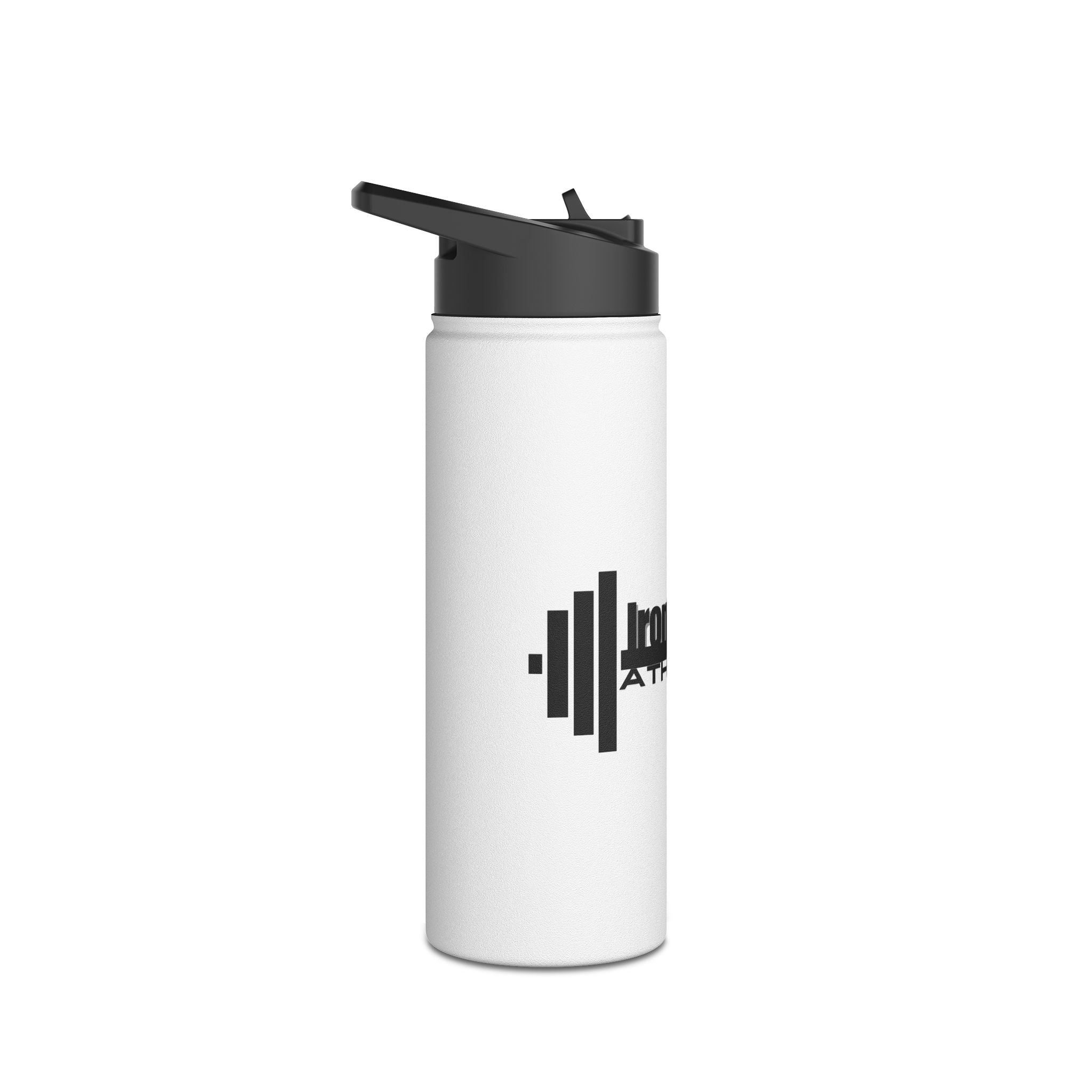 Iron Core Athlete Stainless Steel Water Bottle, Standard Lid