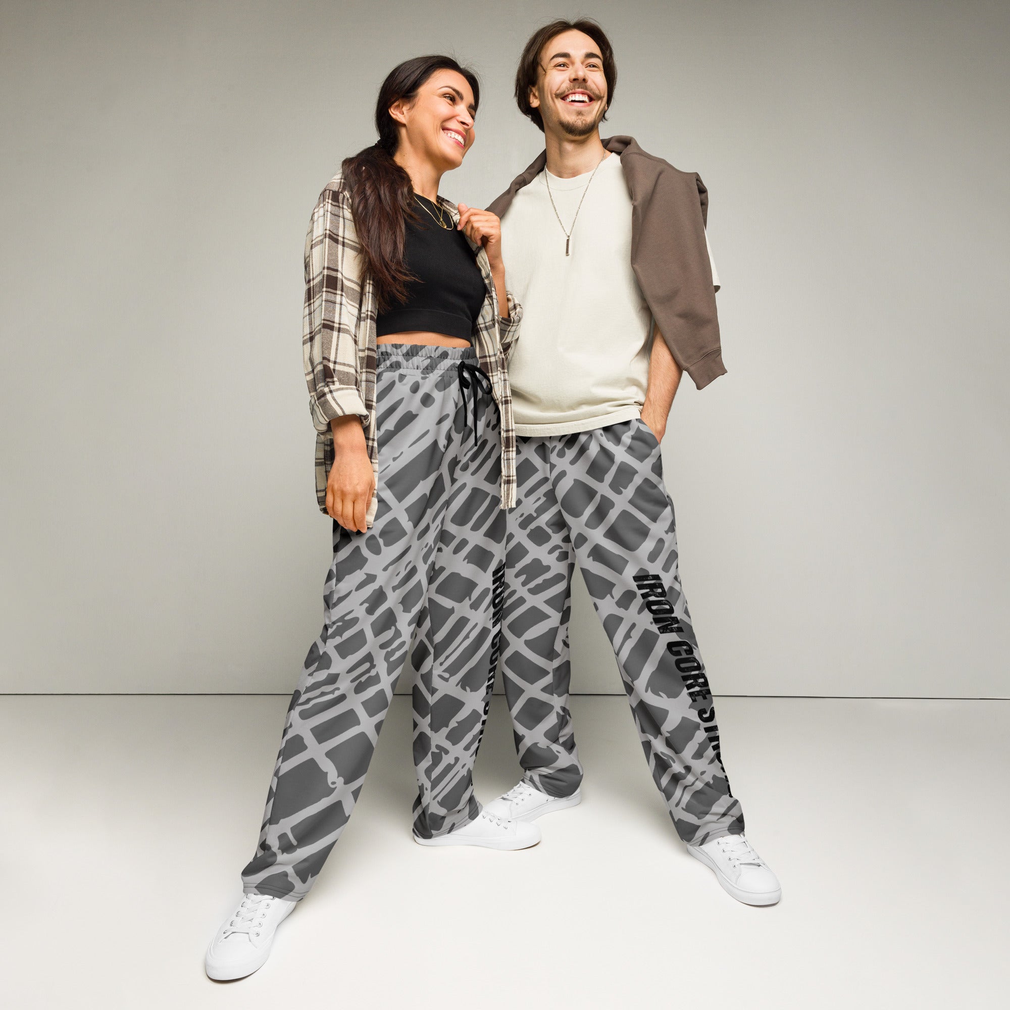 Wide-leg joggers